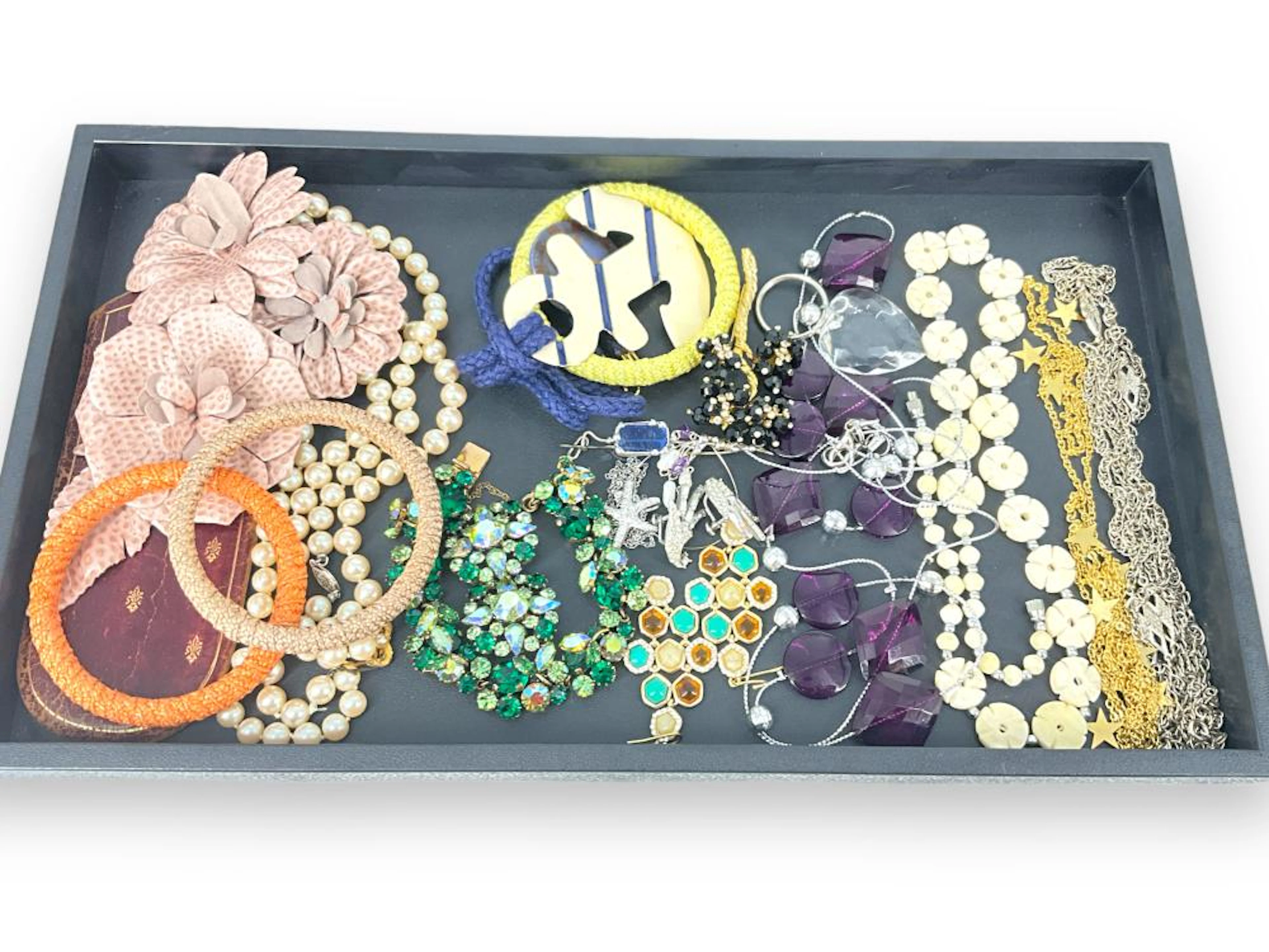 Assortment of Fashion Jewelry and Accessories including Vintage Pieces