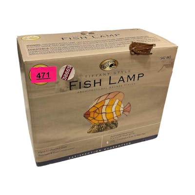 Hampton Bay Tiffany Style Fish Lamp