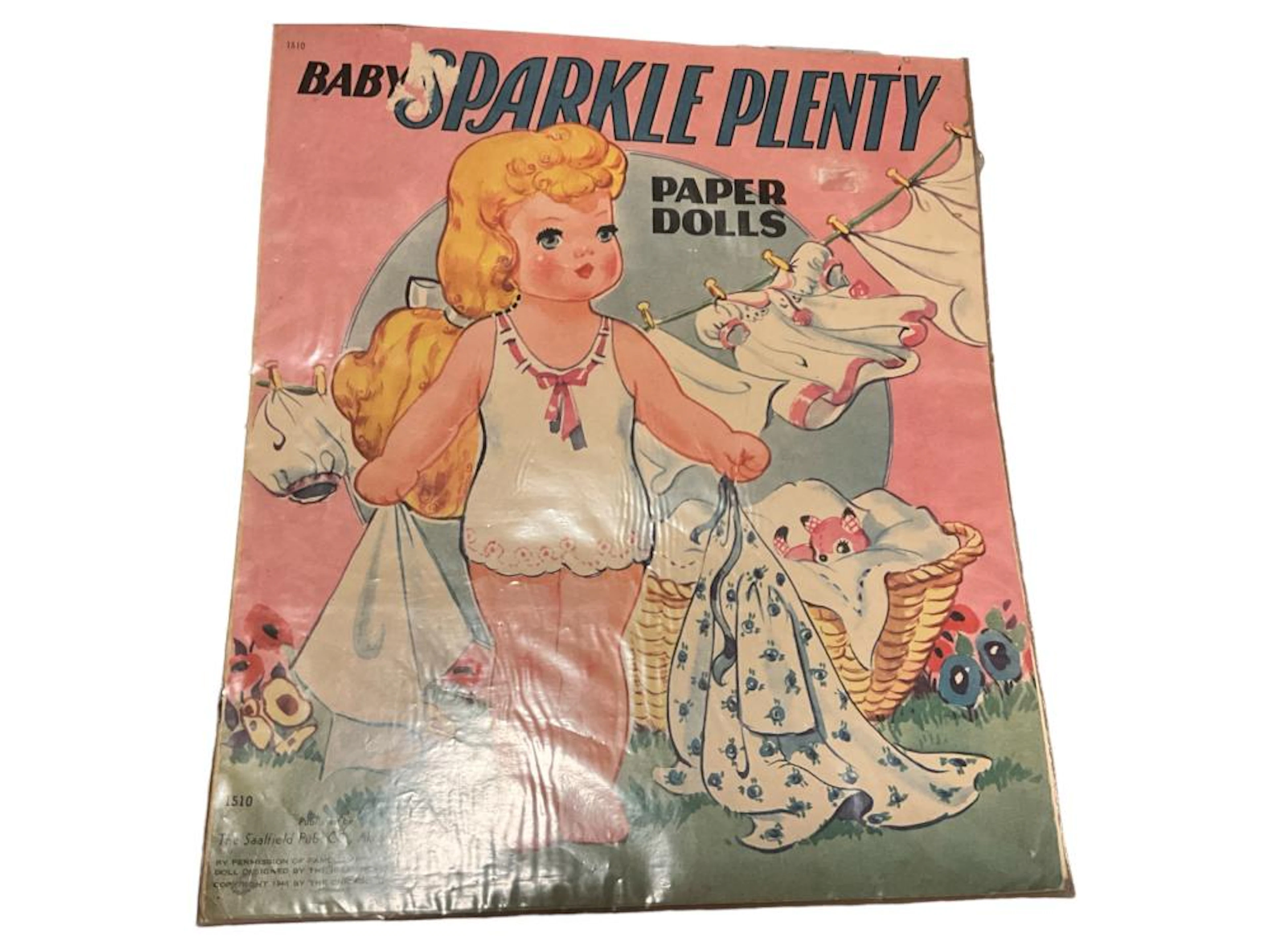 1948 Saalfield ?Baby Sparkle Plenty - 1510? Paper Dolls - Uncut