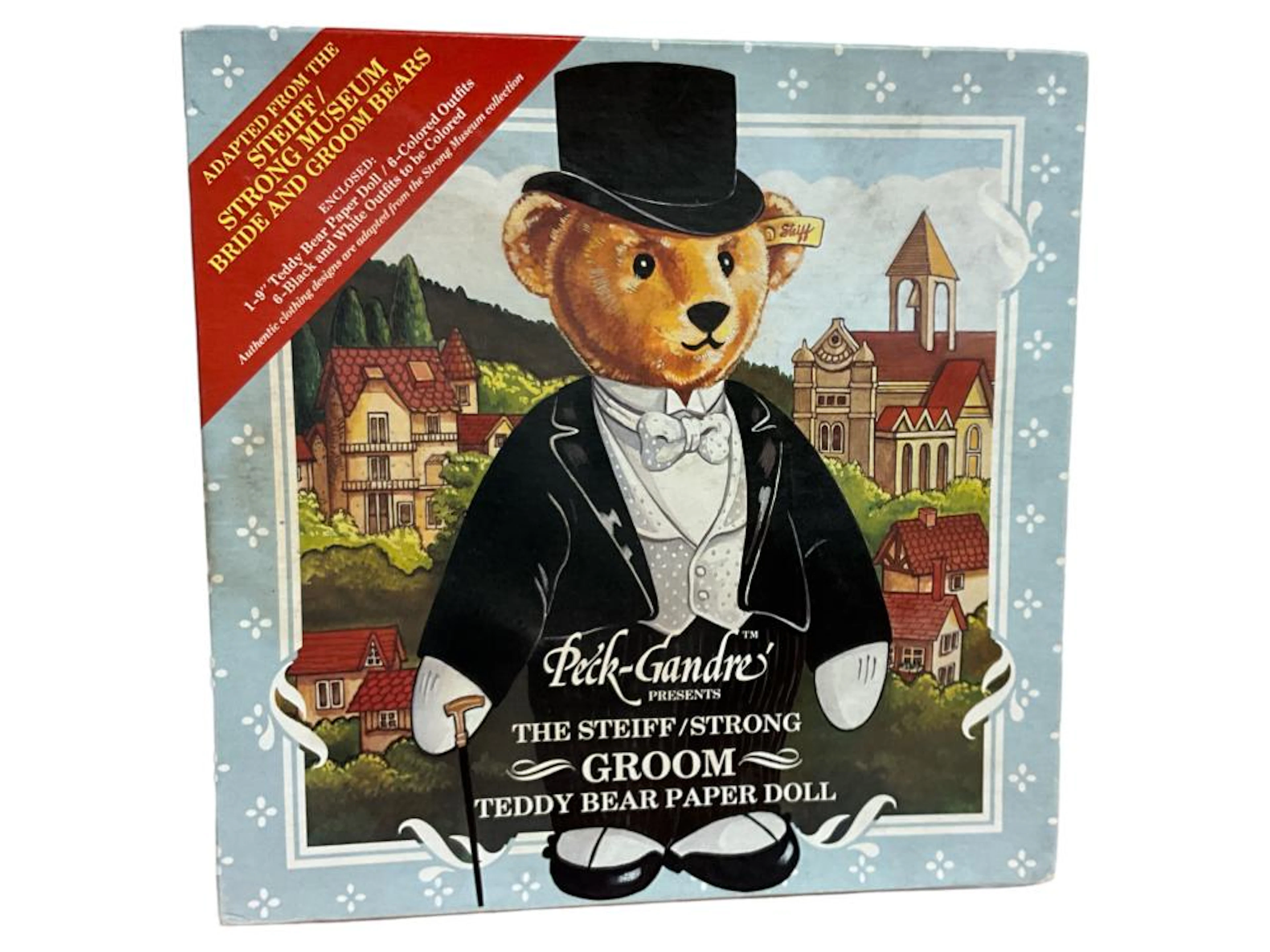 Peck Grande Presents "The Steiff/Strong Groom" Teddy...