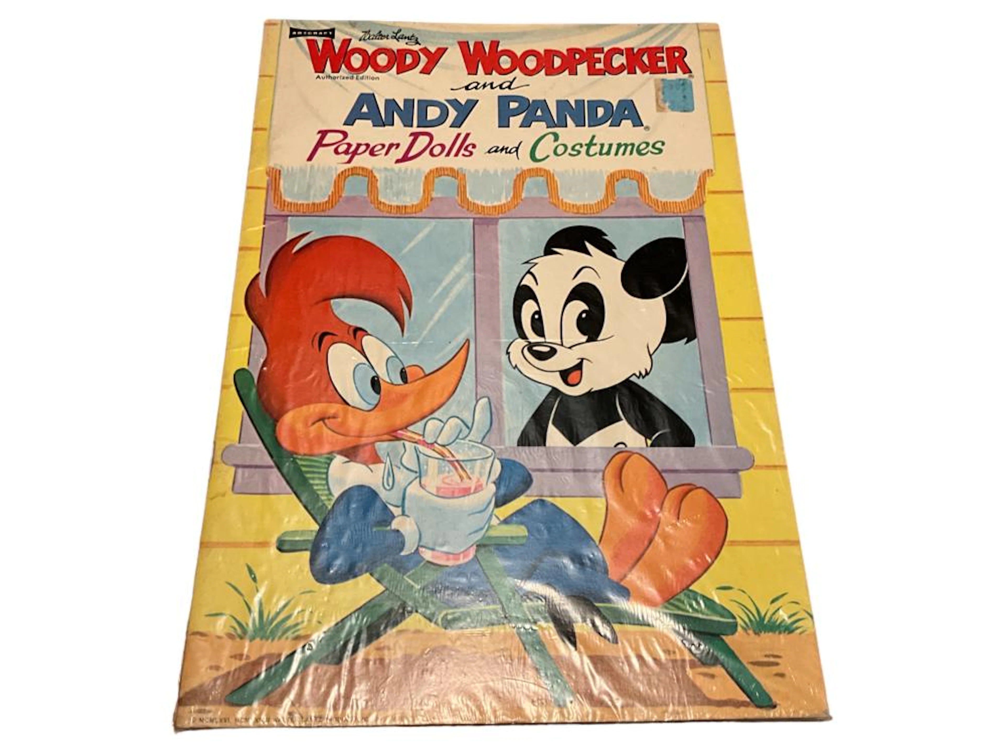1968 Saalfield/Artcraft ?Woody Woodpecker and Andy Panda?...