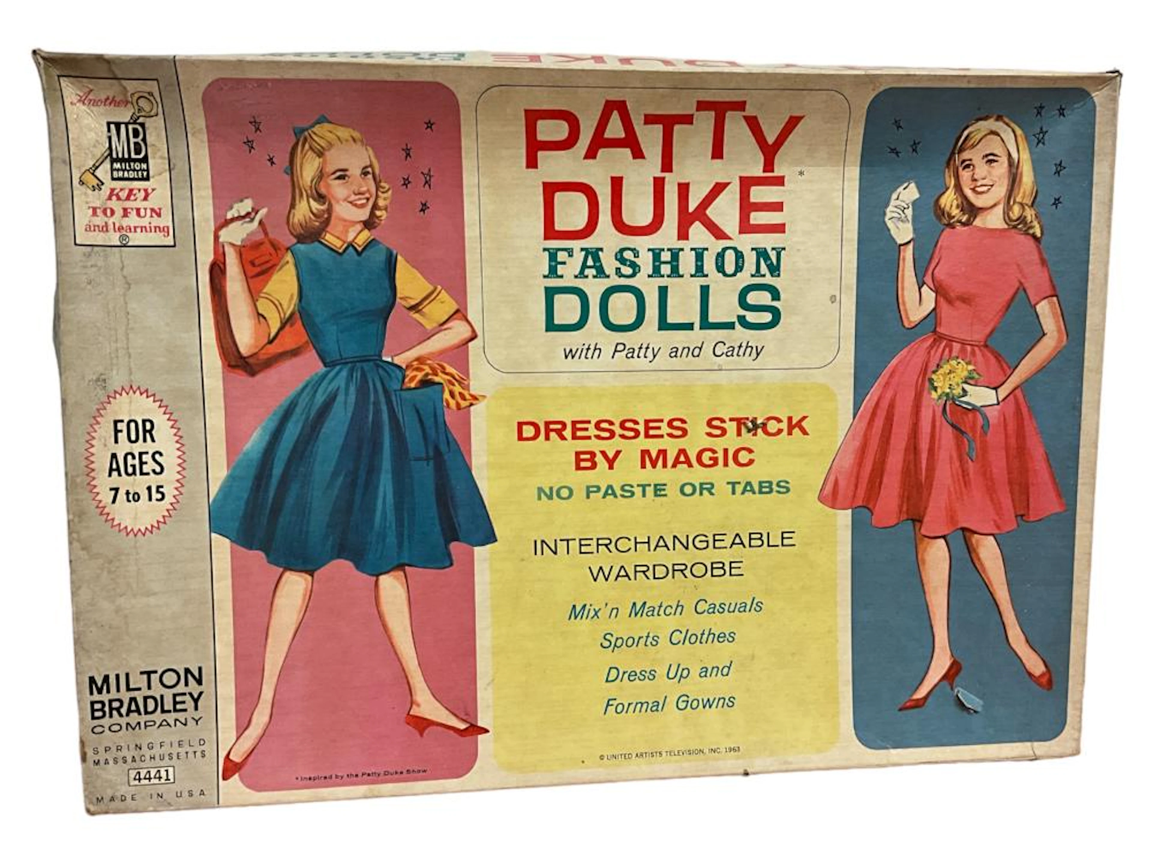 Patty Duke Fashion Paper Dolls Boxed Set - Uncut