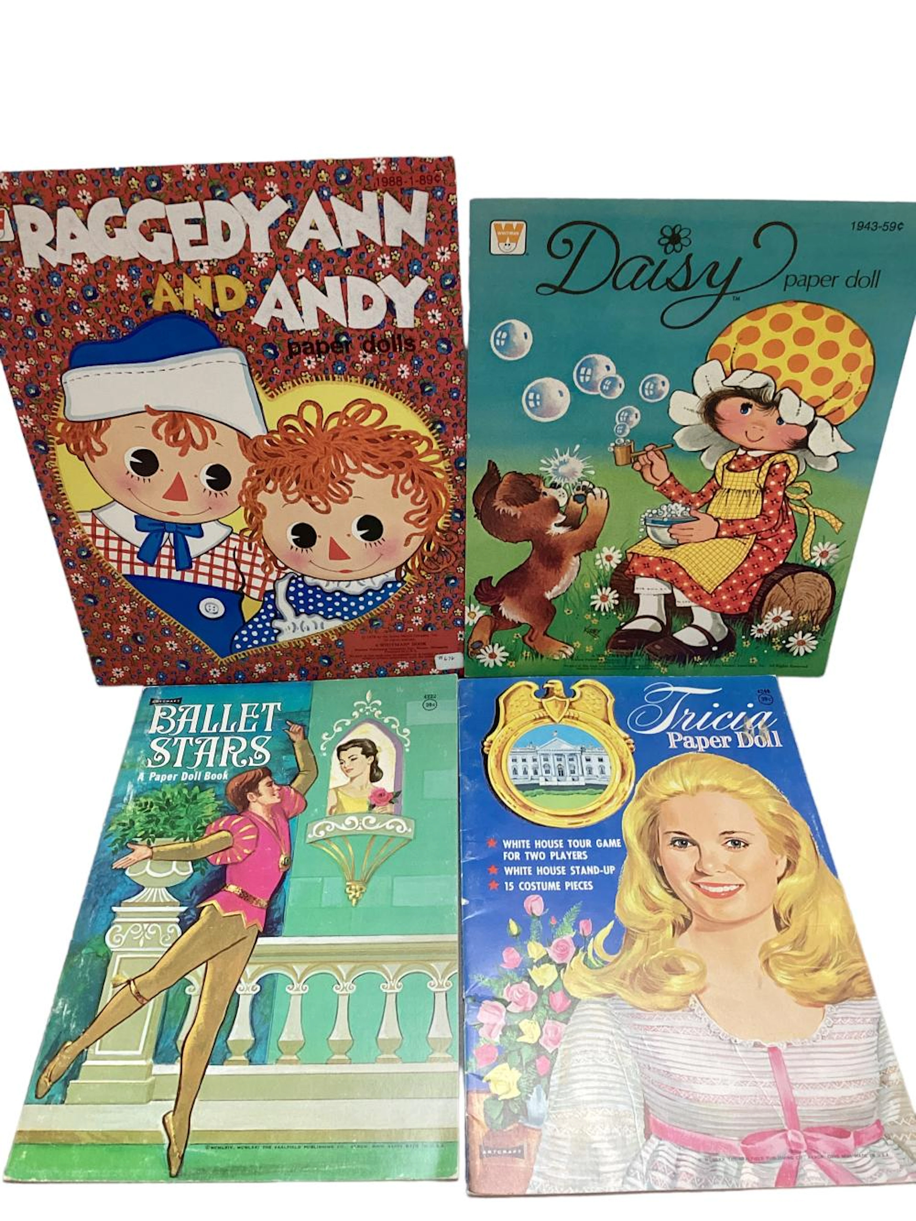 1970s Paper Doll Books