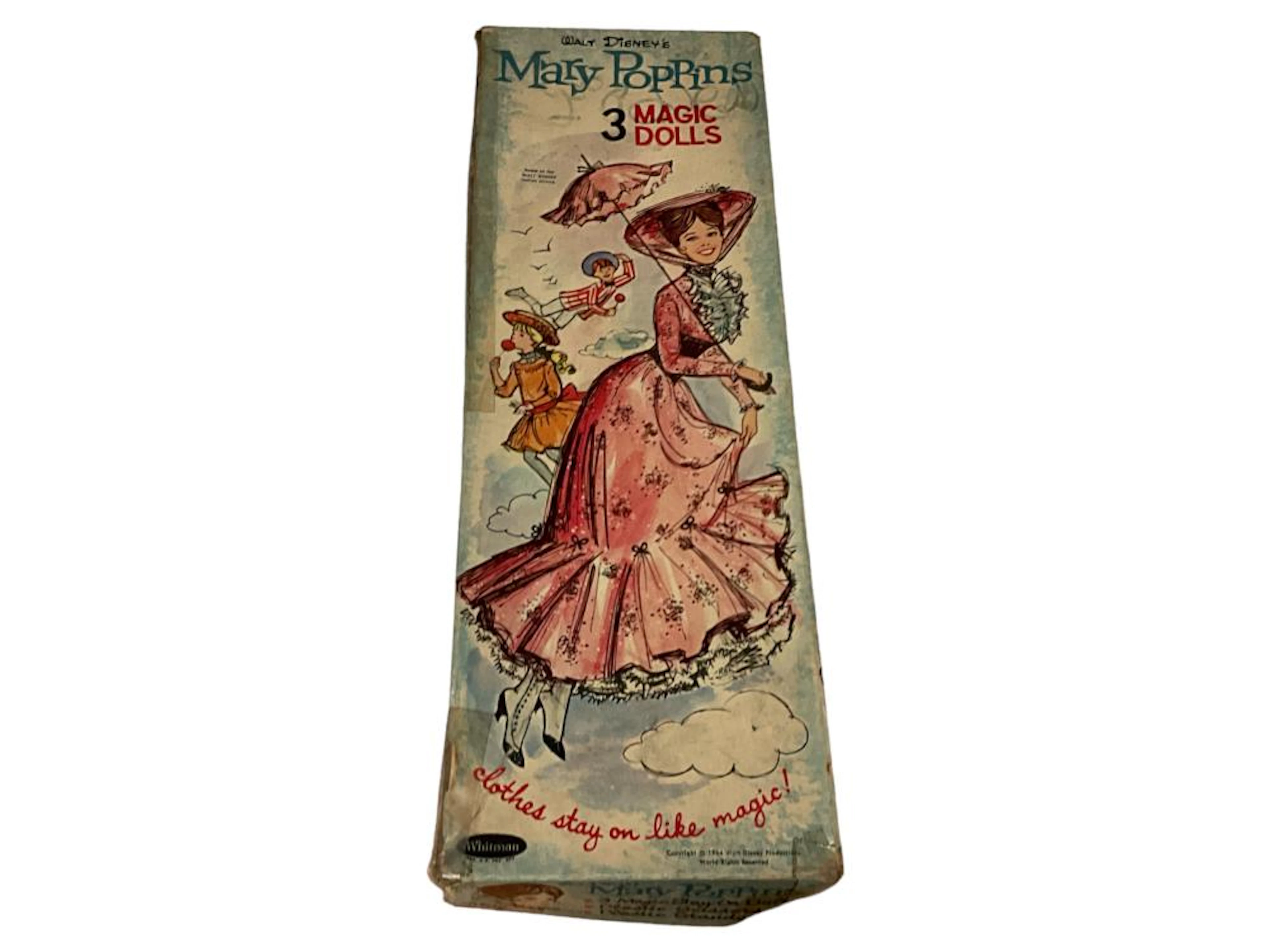 1964, Whitman 4700, Walt Disney?s Mary Poppins - Cut Paper Dolls