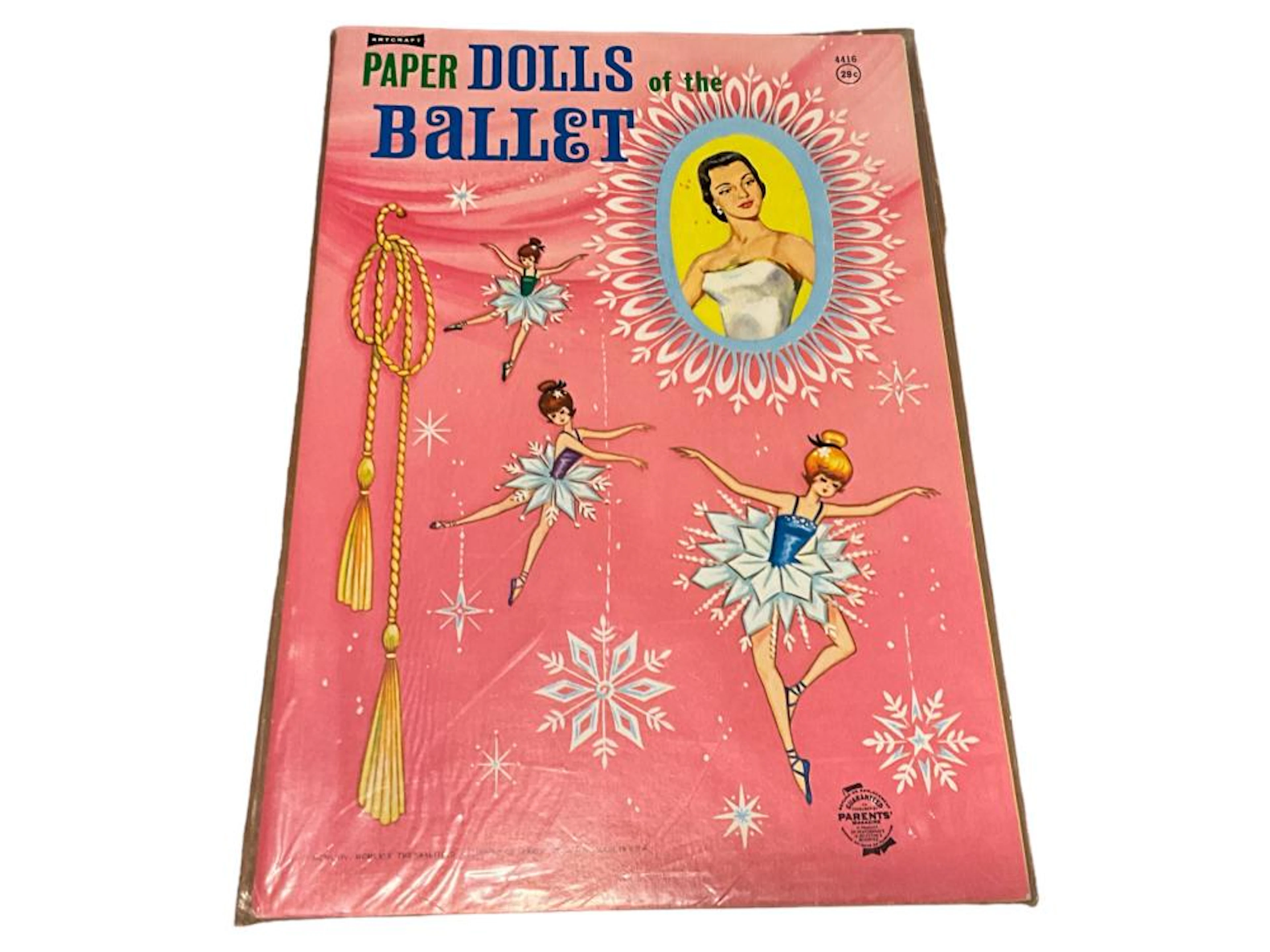 1964 Saalfield/Artcraft ?Paper Dolls of the Ballet - 4416? - Uncut