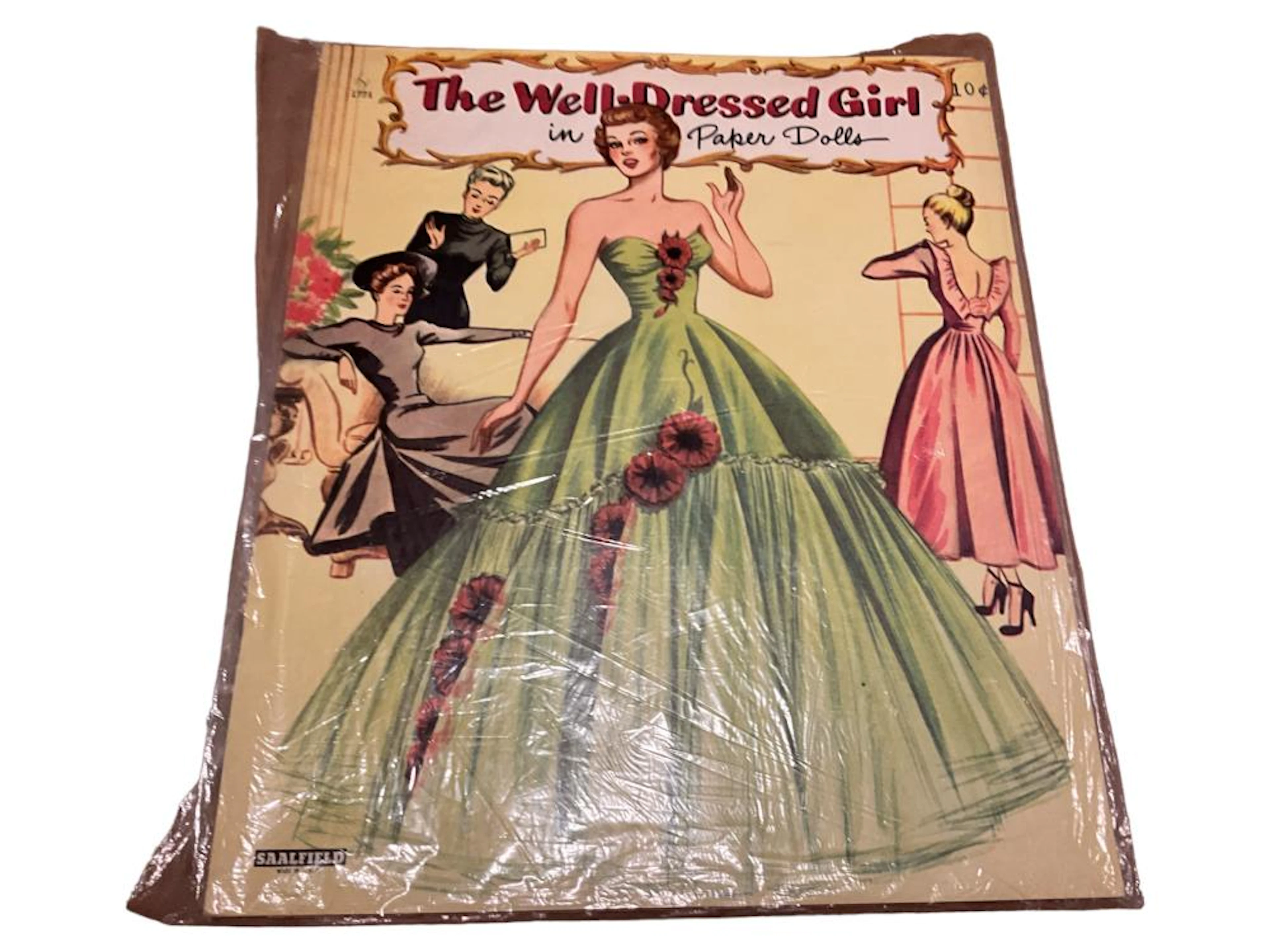Saalfield ?The Well-Dressed Girl in Paper Dolls - 1771? - Uncut