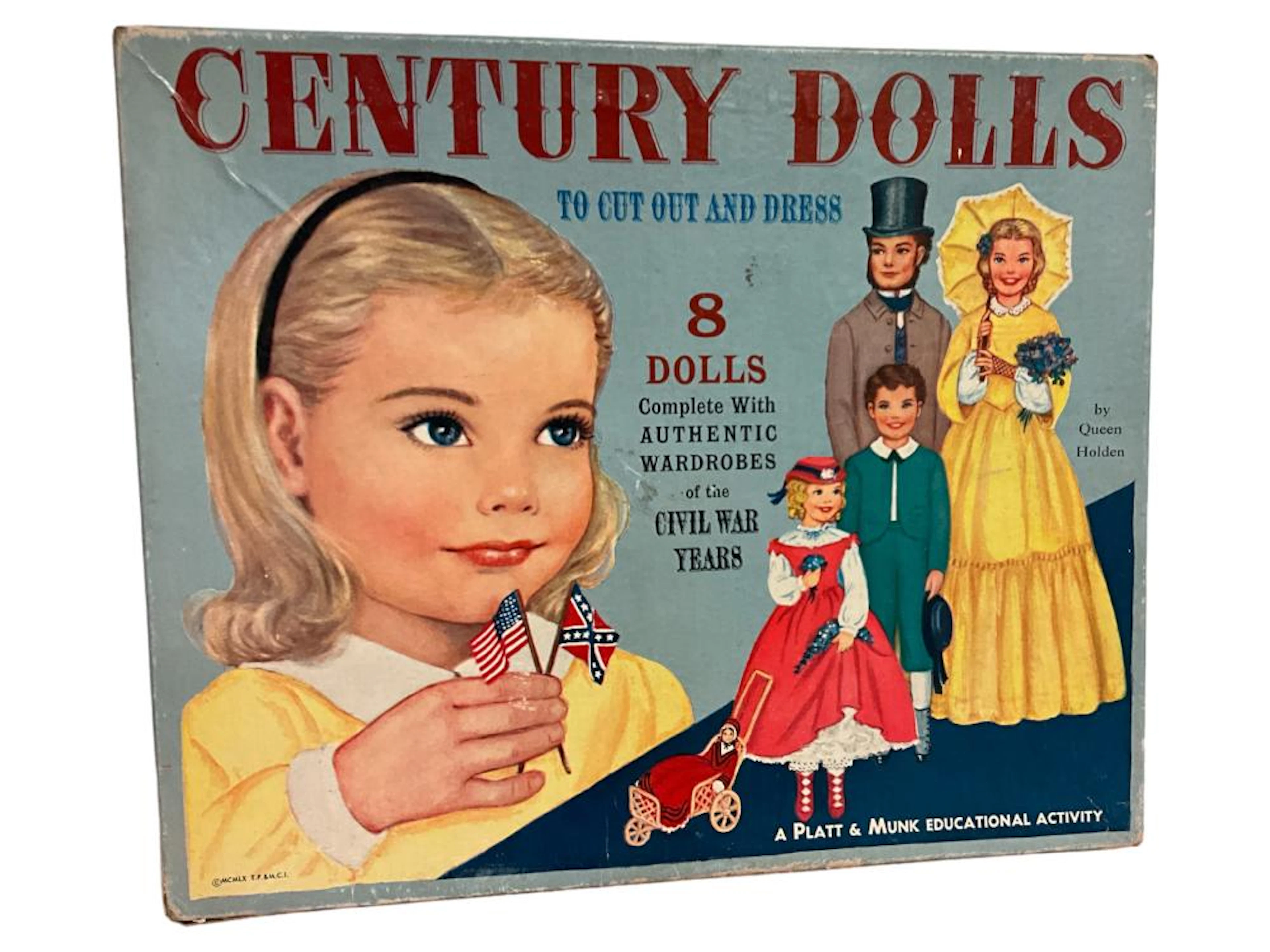 Platt & Munk Century Paper Dolls Boxed Set - Cut