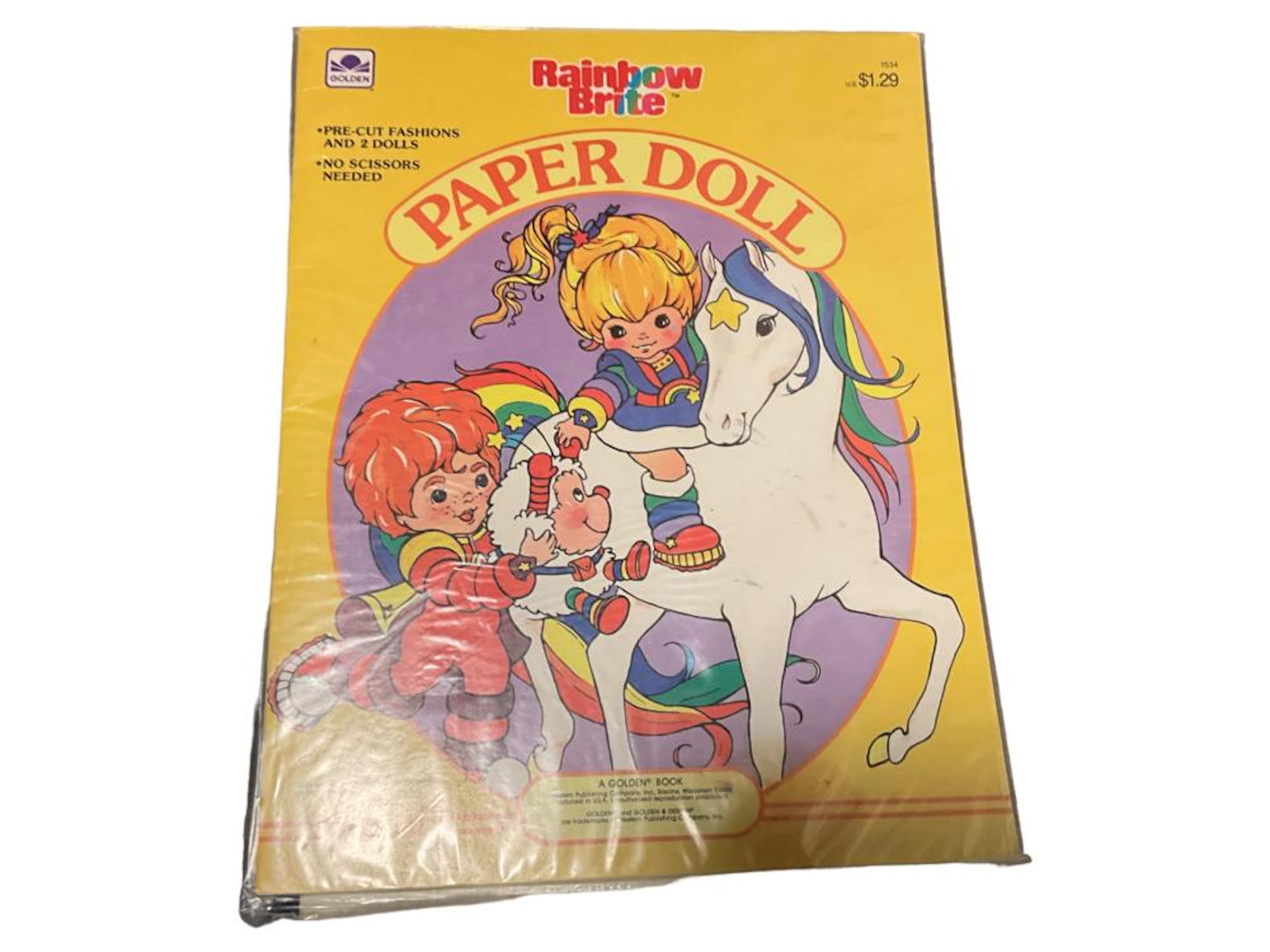 1984 Golden ?Rainbow Brite - 1534? - Uncut