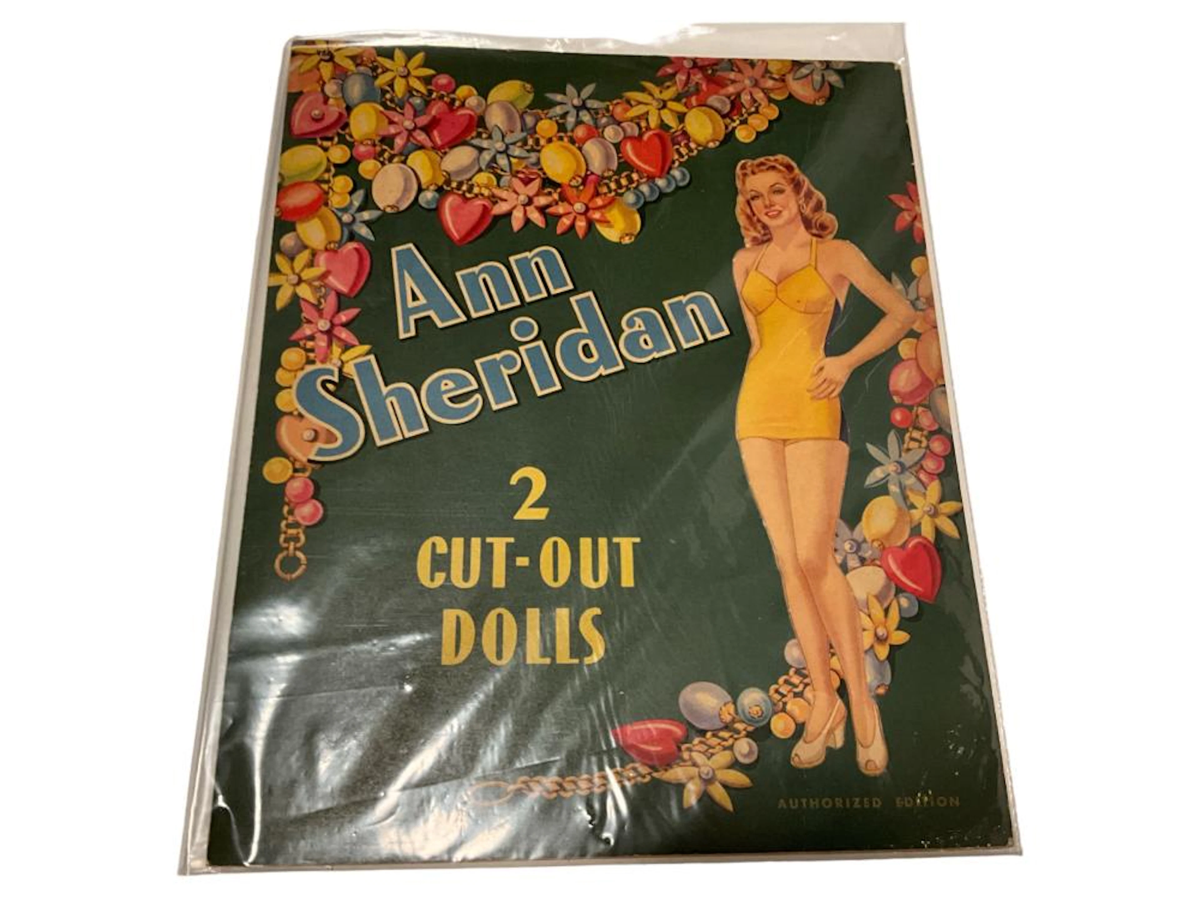 1944 Whitman ?Ann Sheridan - 986? Paper Dolls - Uncut