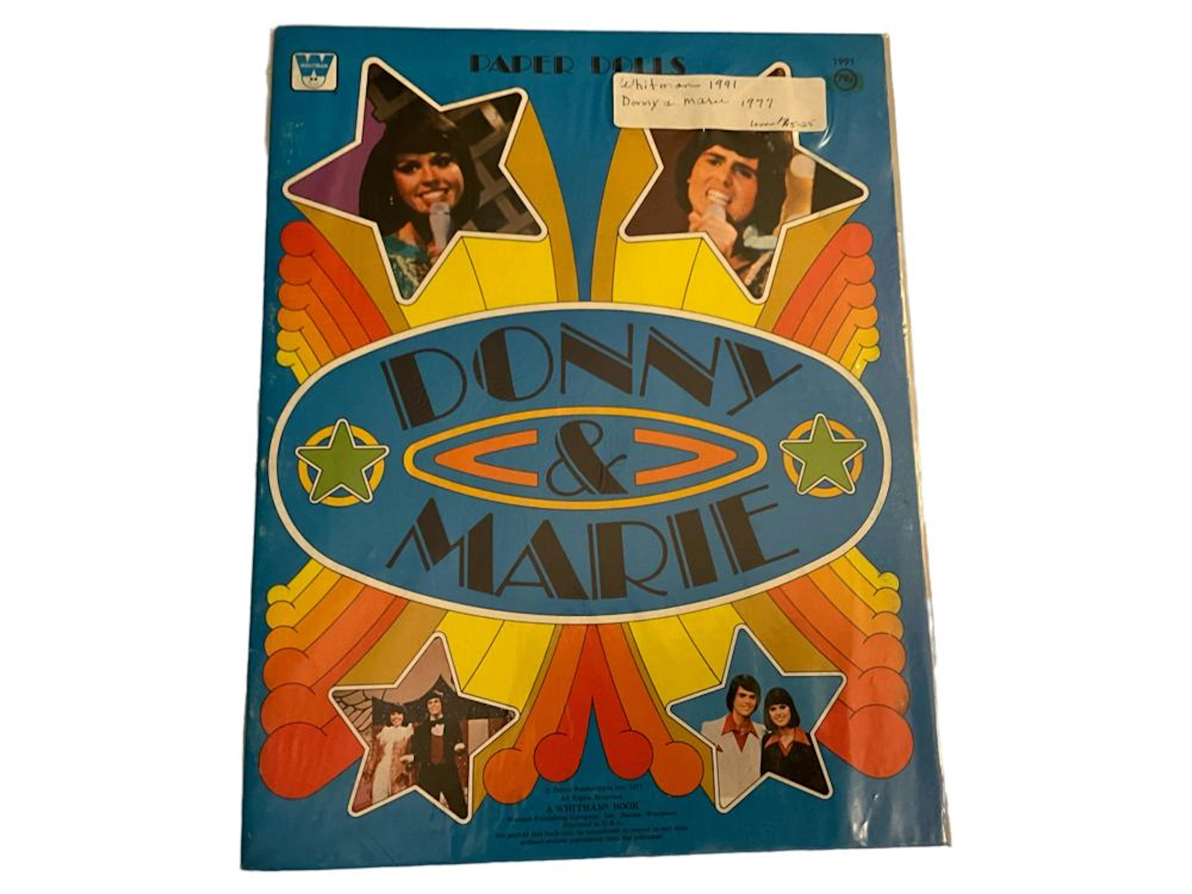 1977 Whitman ?Donny & Marie - 1991? - Uncut