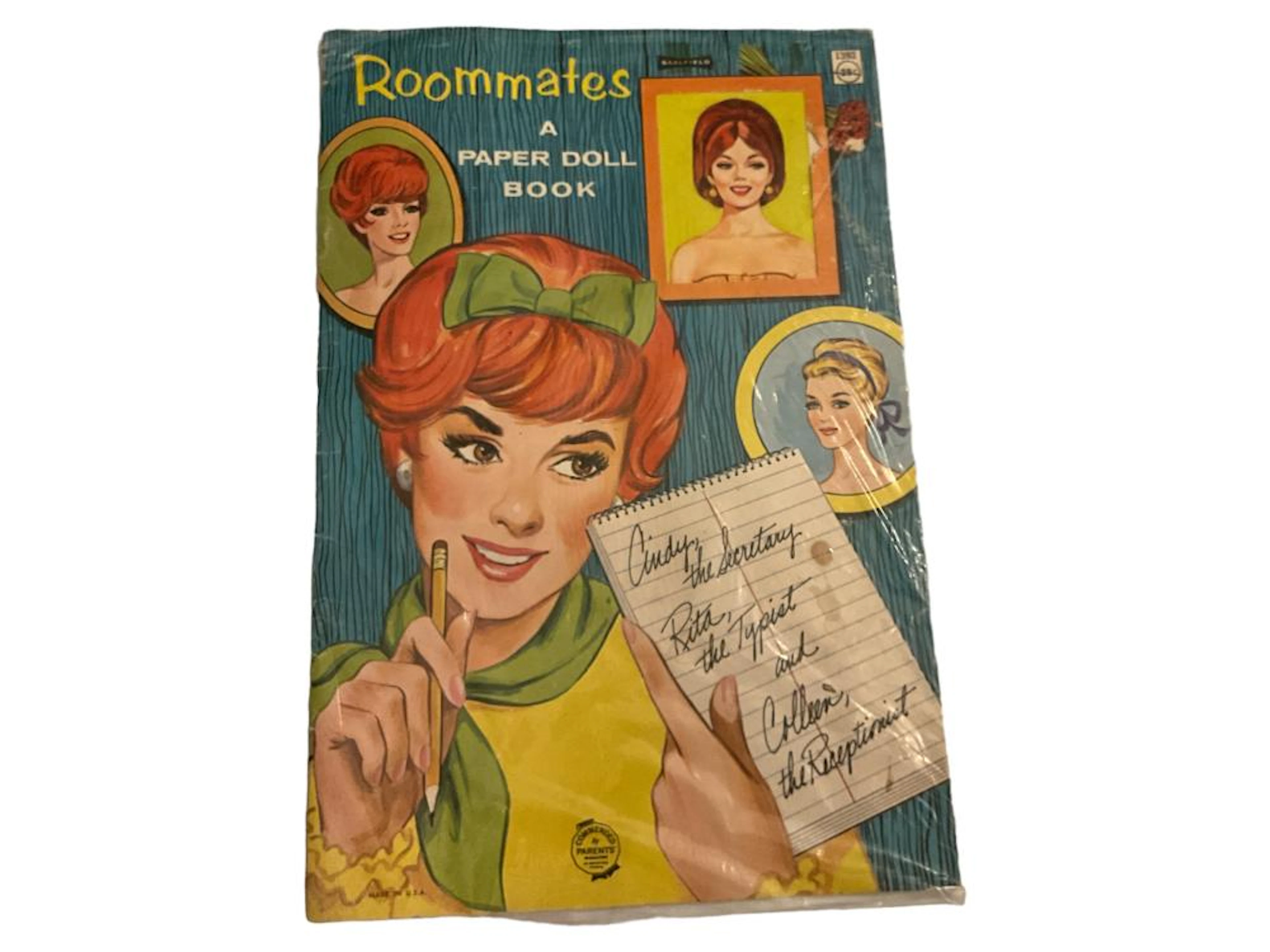 Vintage Saalfield ?Roommates - A Paper Doll Book 1392? - Uncut