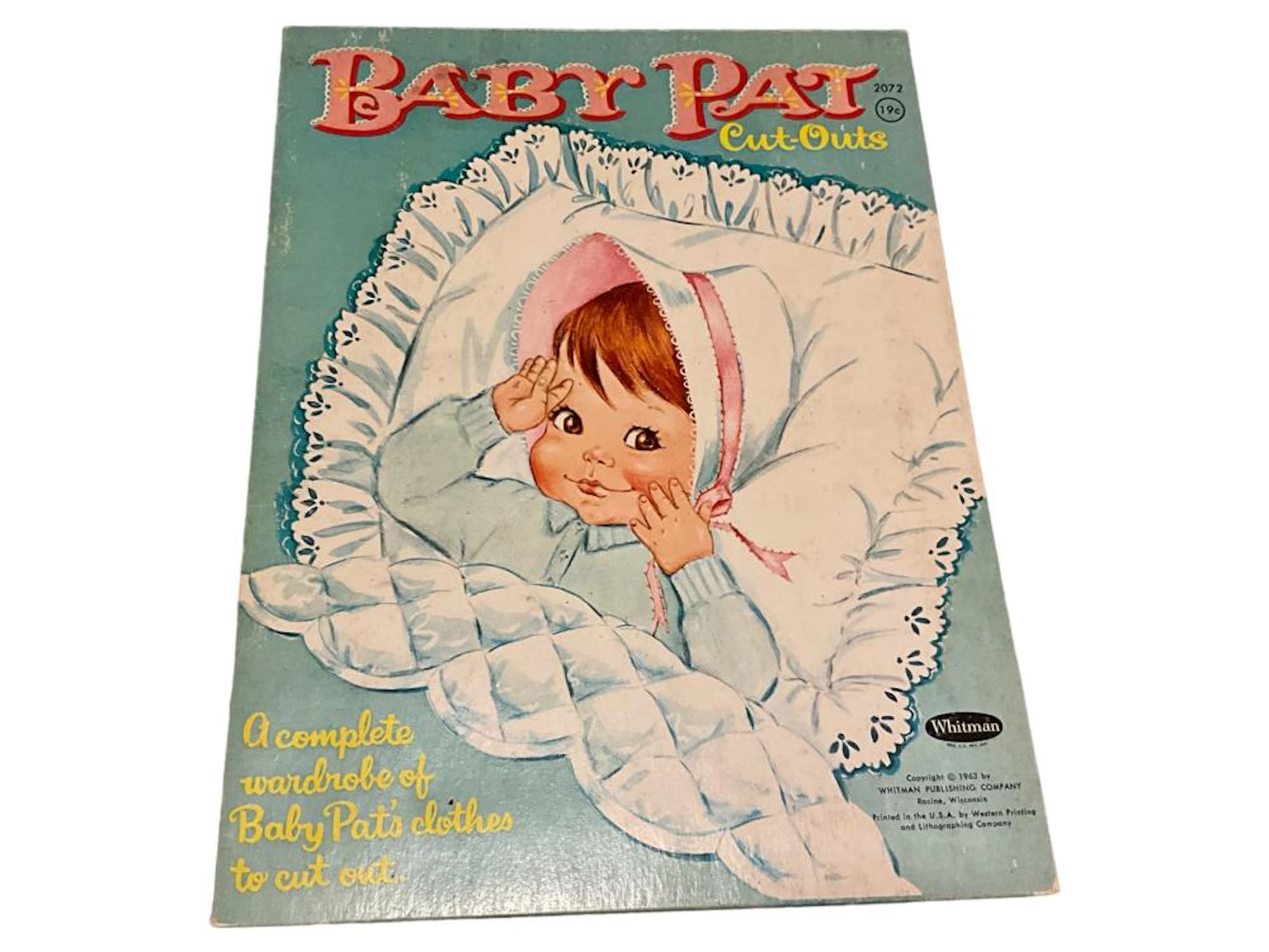 1963 Whitman ?Baby Pat - 2072? Paper Doll - Uncut