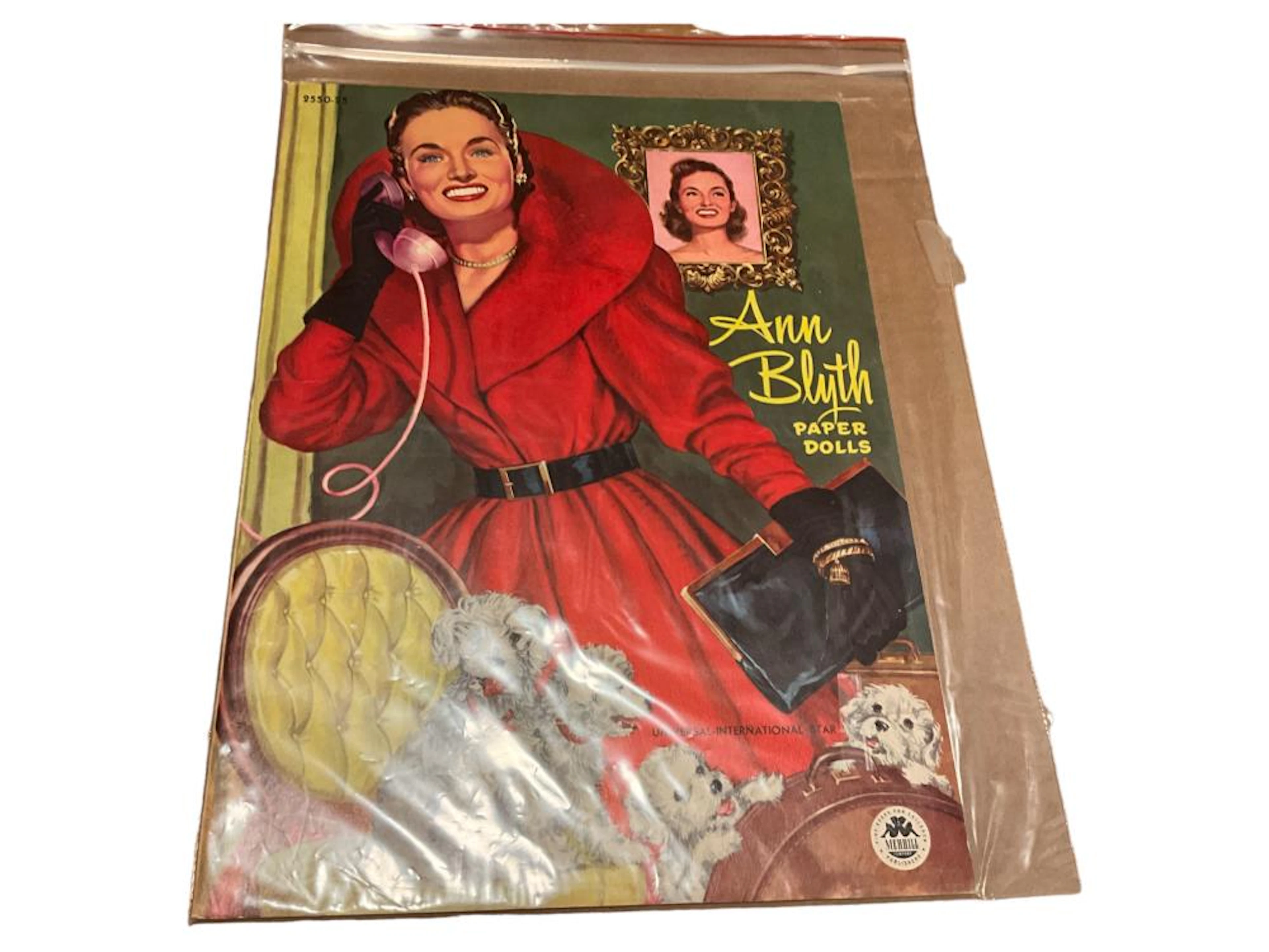 1952 Merrill ?Ann Blyth - 2550-25? Paper Dolls - Uncut