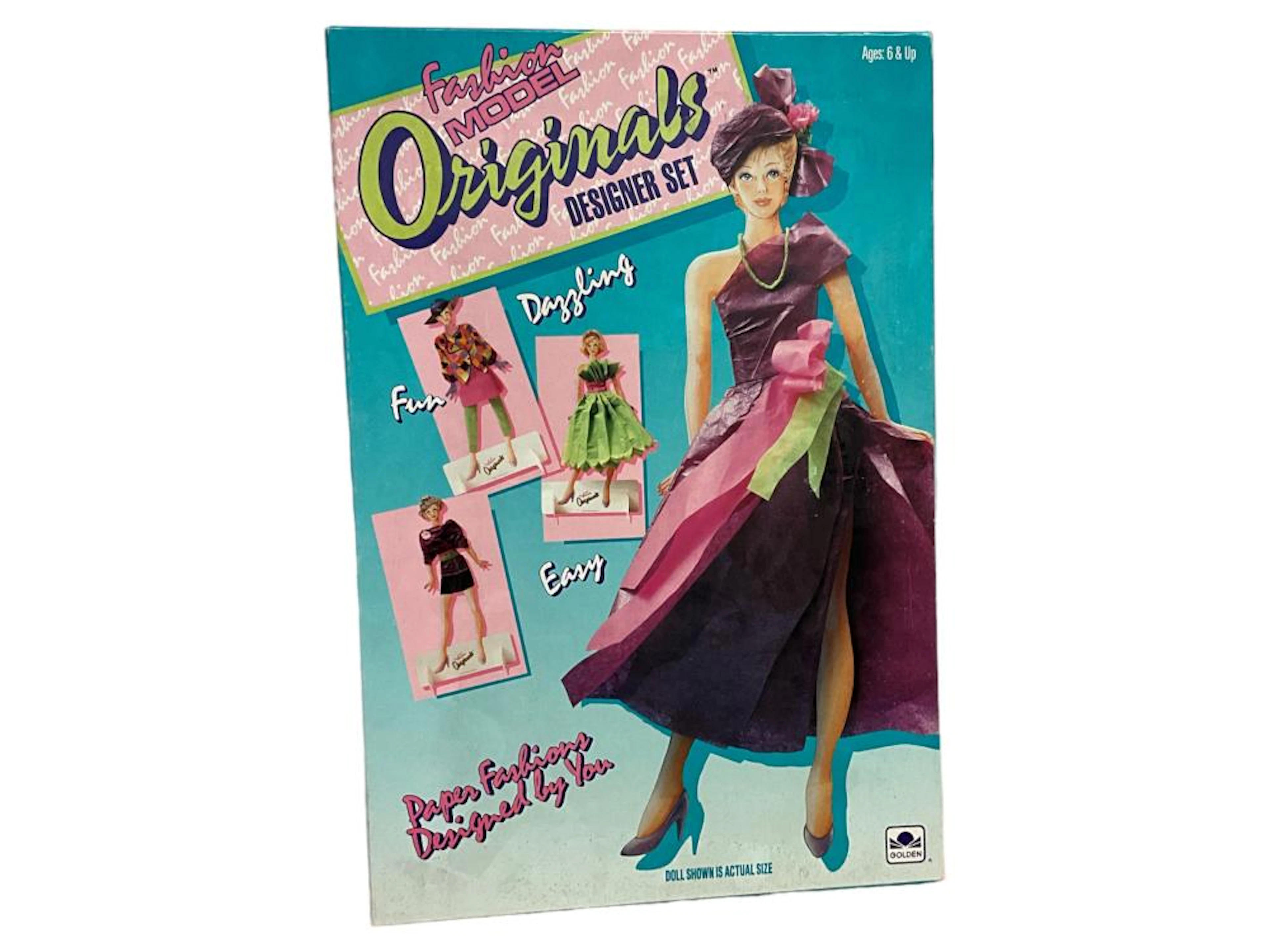 Fashion Models Originals Paper Dolls Designer Set, Boxed Set - Uncut