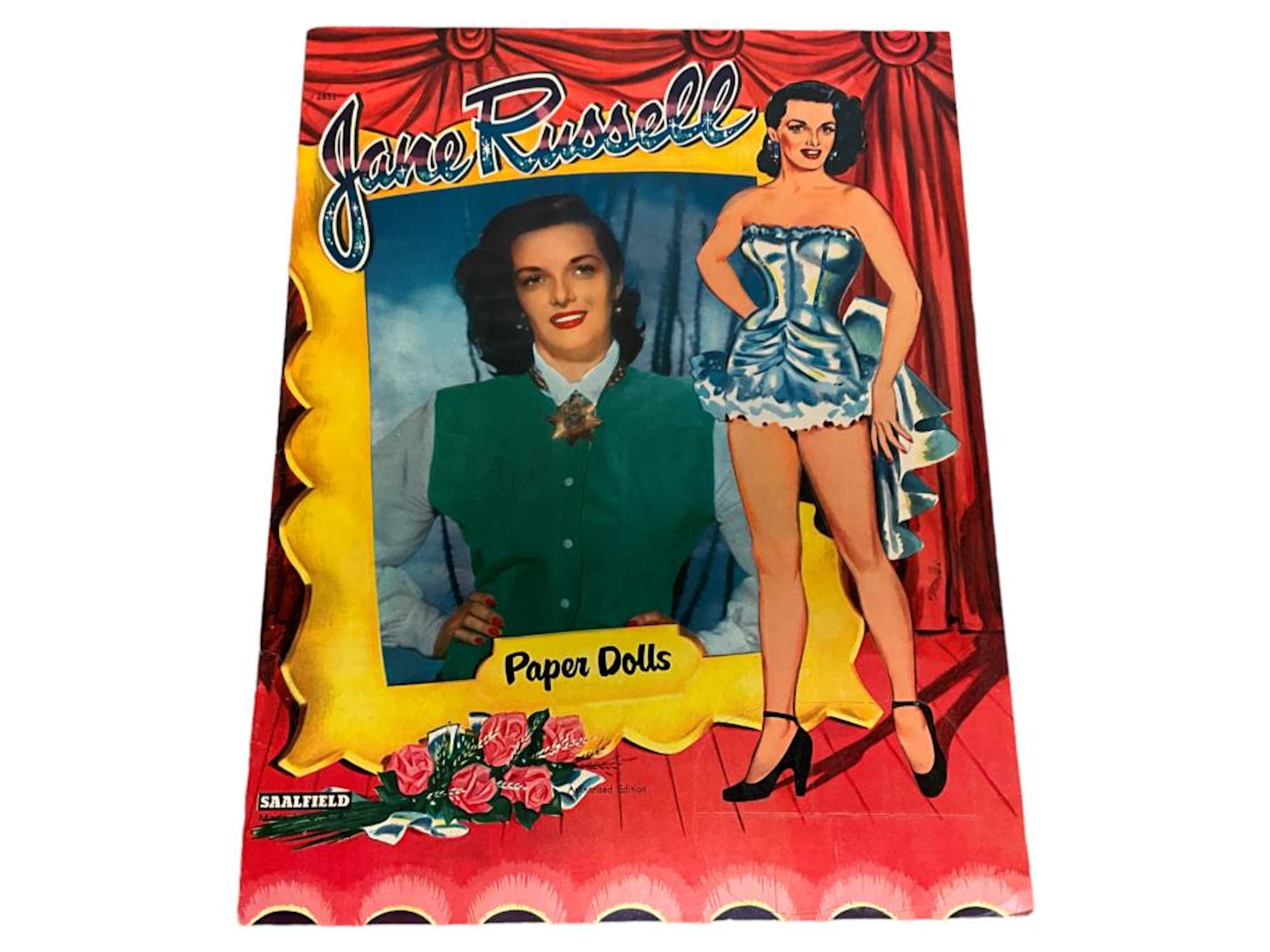 1955 Jane Russell Paper Dolls - Uncut