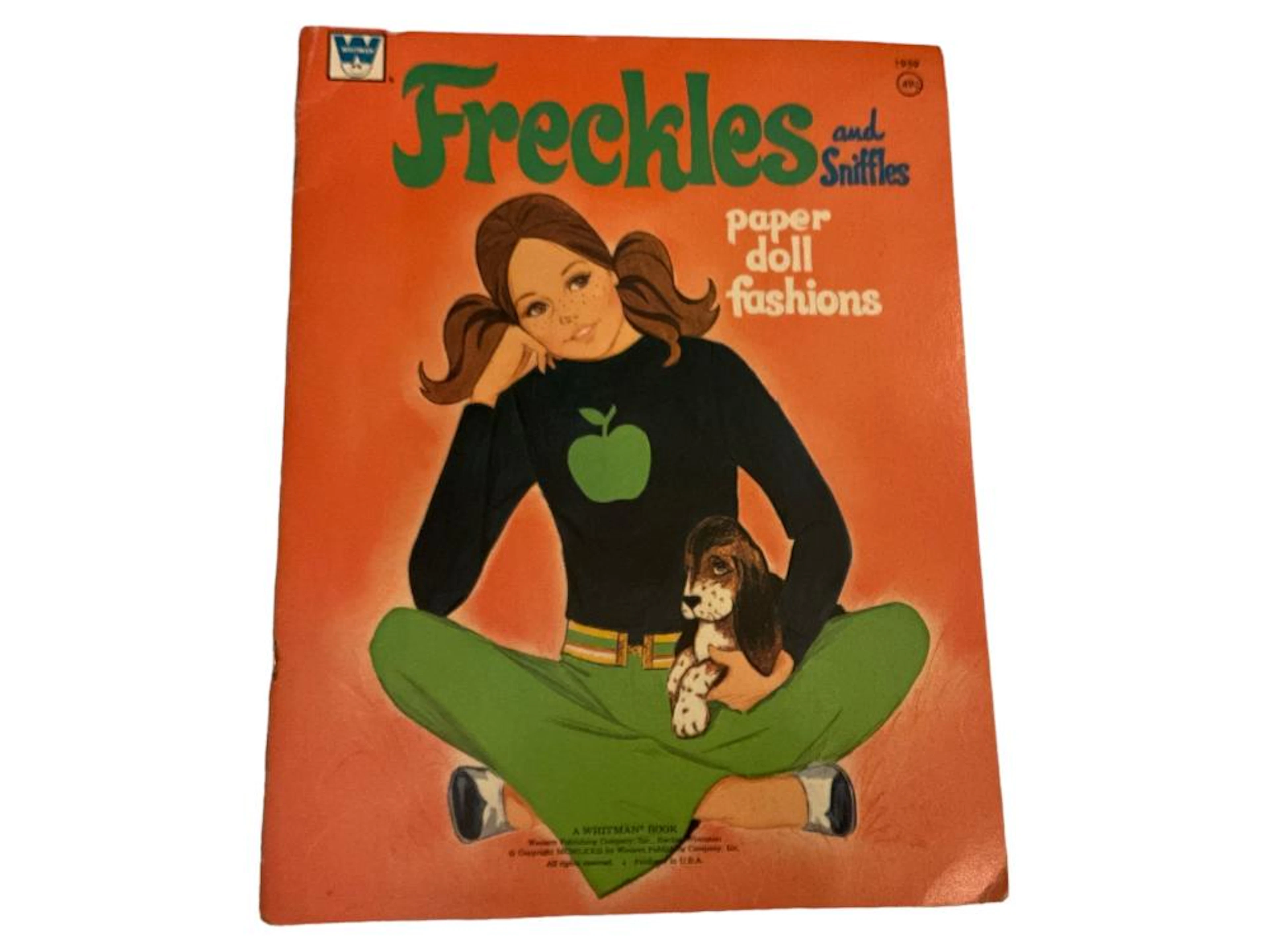 1972 Whitman ?Freckles and Sniffles - 1959? Paper Doll Fashions - Uncut