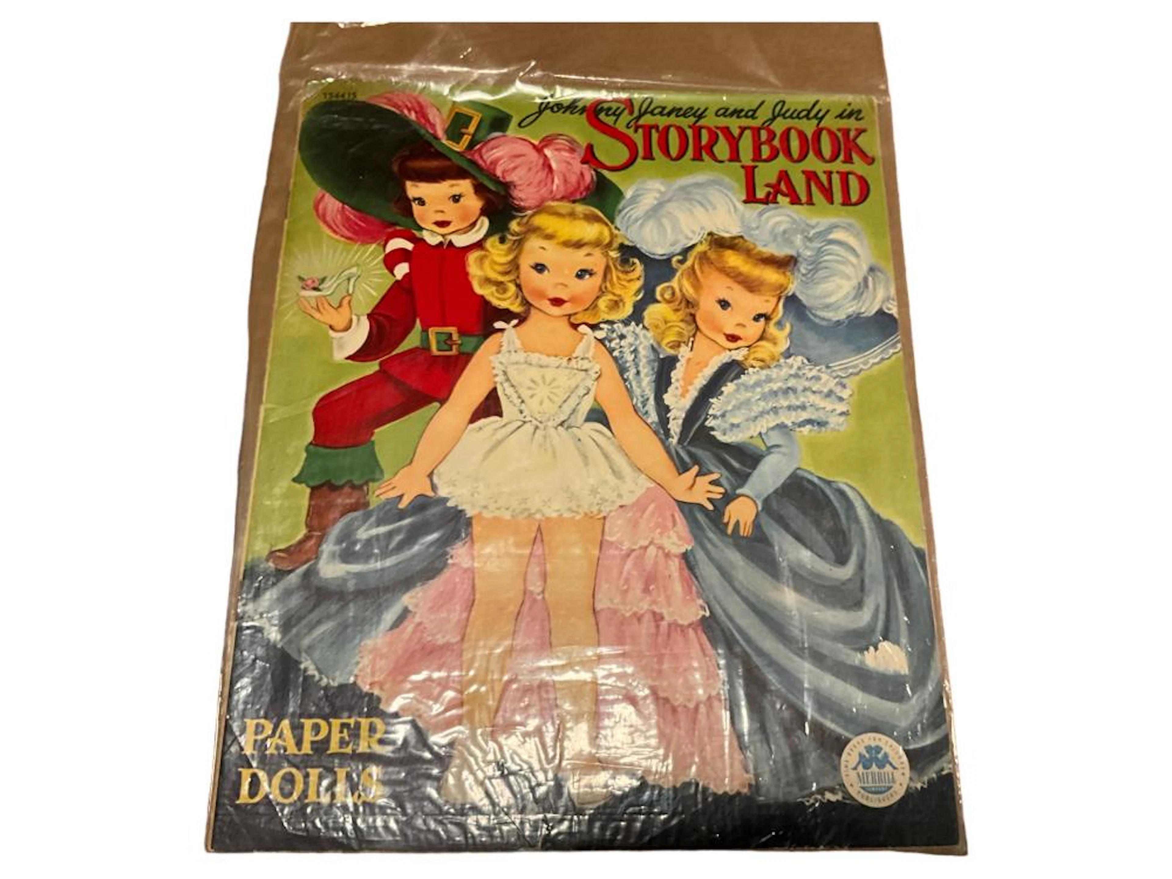 1952 Merrill ?Johnny, Janey, and Judy in Storybook Land - 154415? - Uncut