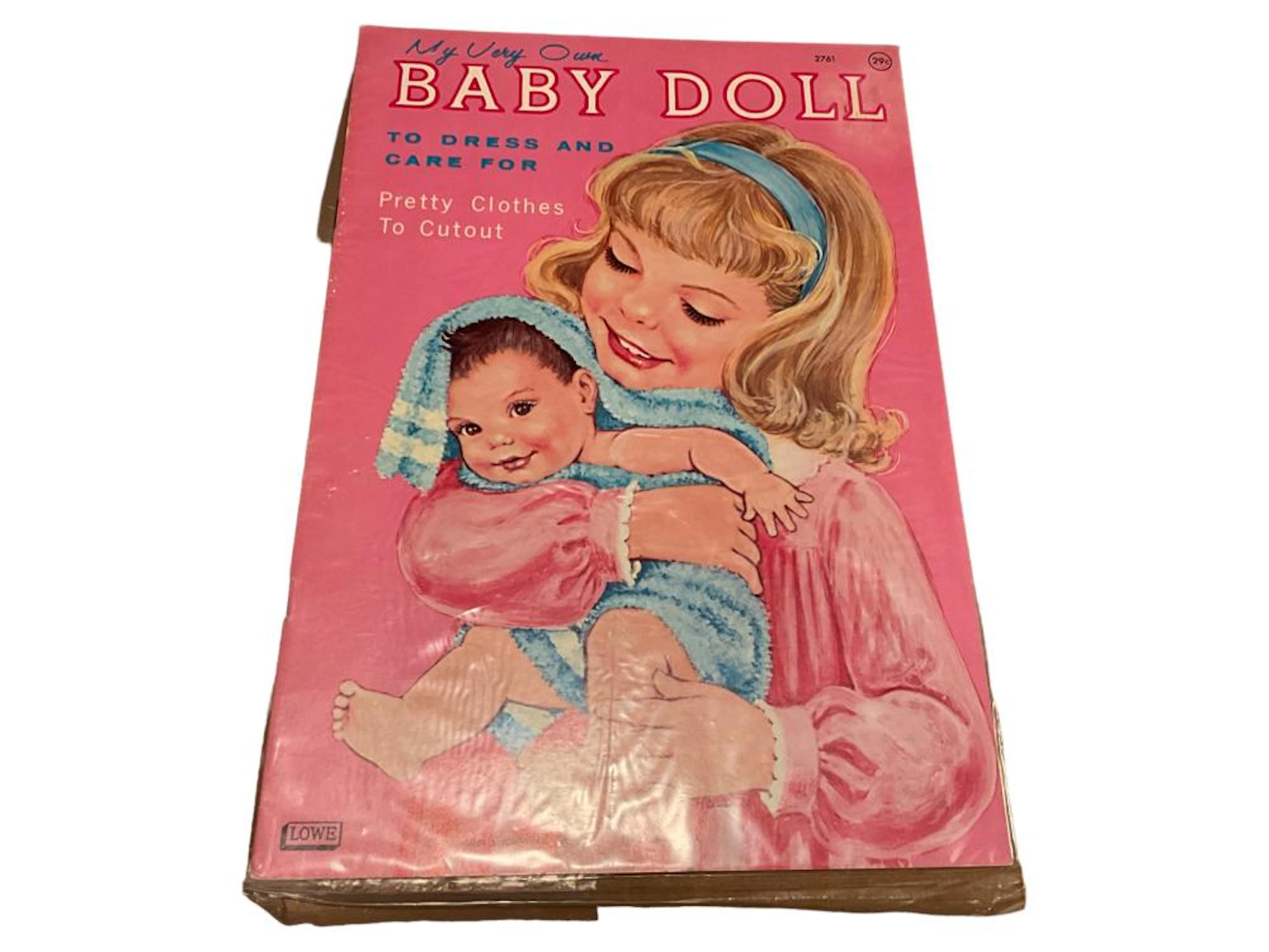 1967 Lowe ?My Very Own Baby Doll - 2761? Paper Doll - Uncut