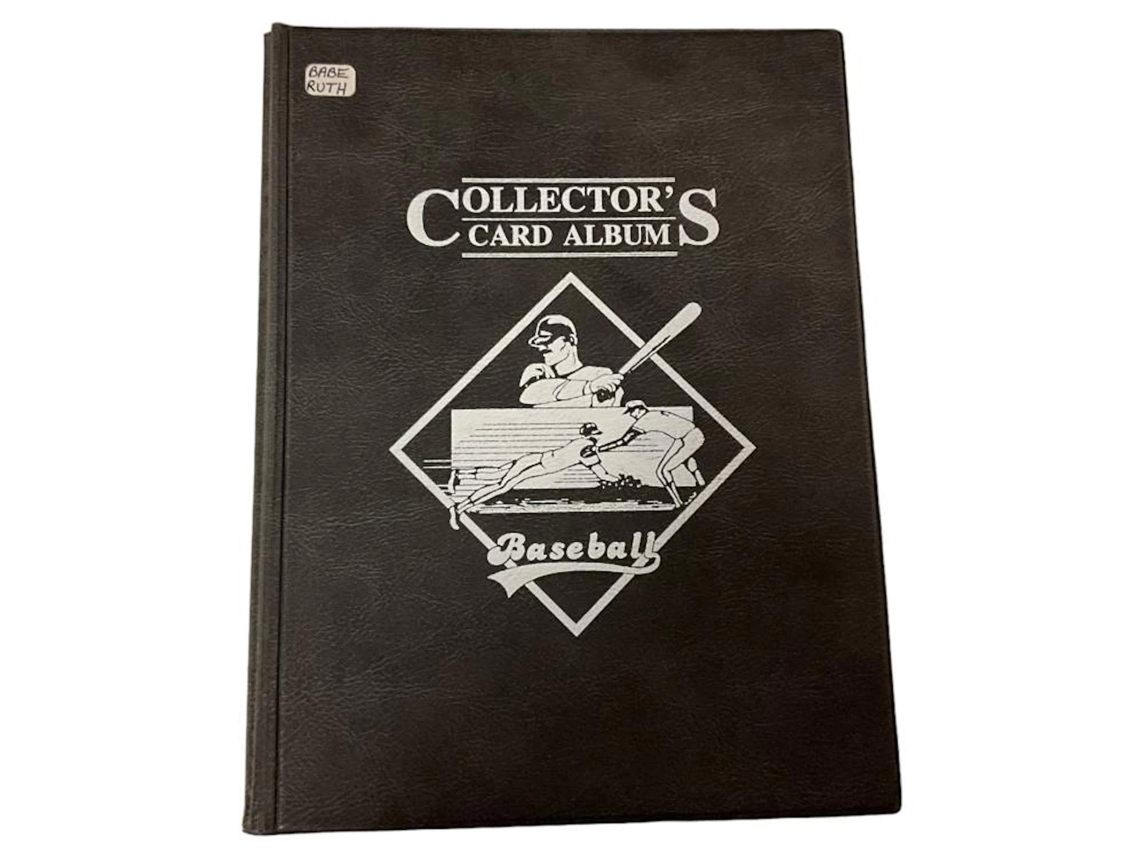 MLB Babe Ruth Collector?s Card Album with Cards and (2) Coins