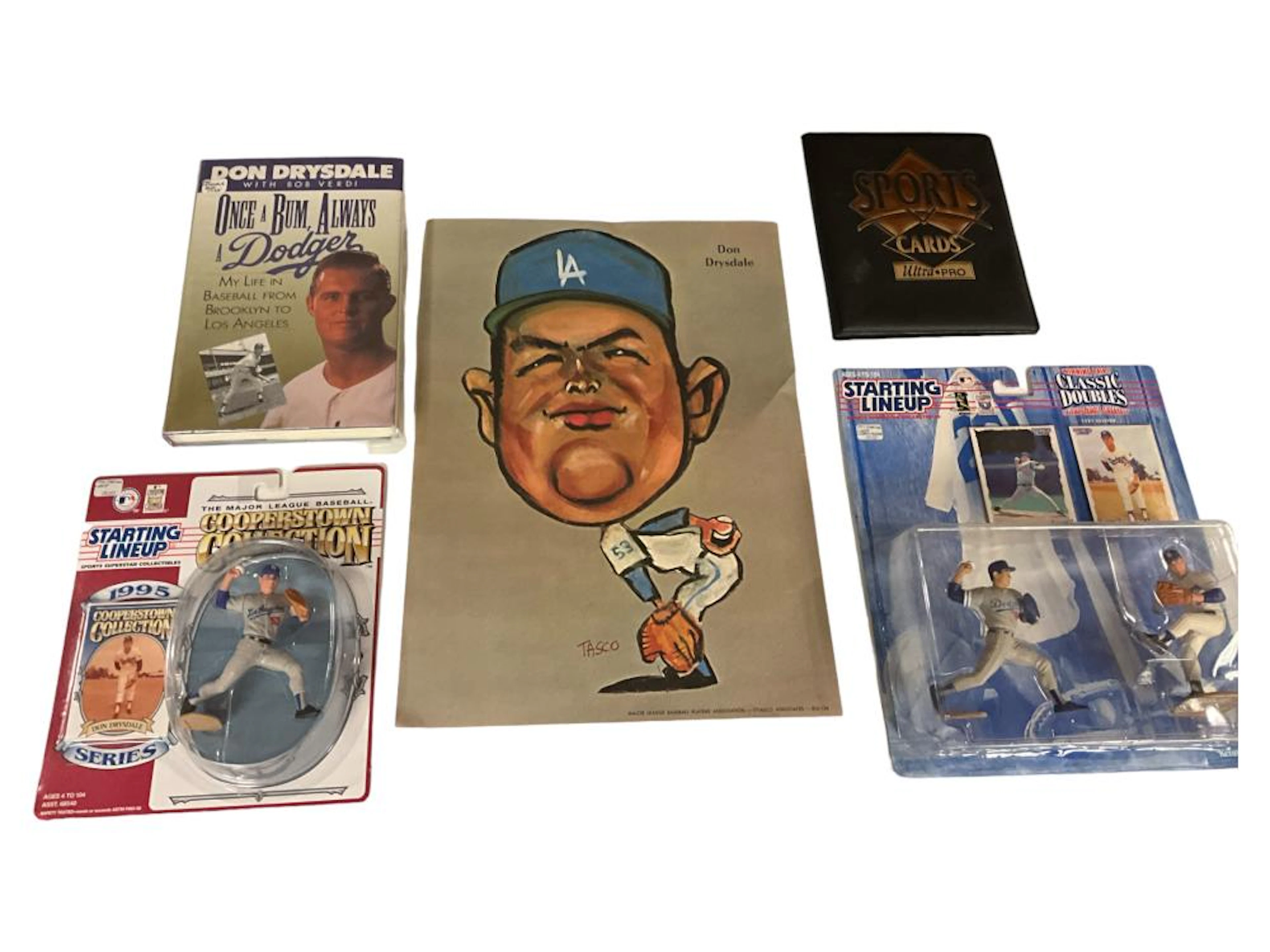 Vintage MLB Los Angeles Dodgers ?Don Drysdale? Memorabilia