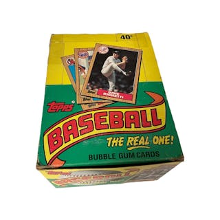 1987 Topps Major League Baseball Bubble Gum Cards