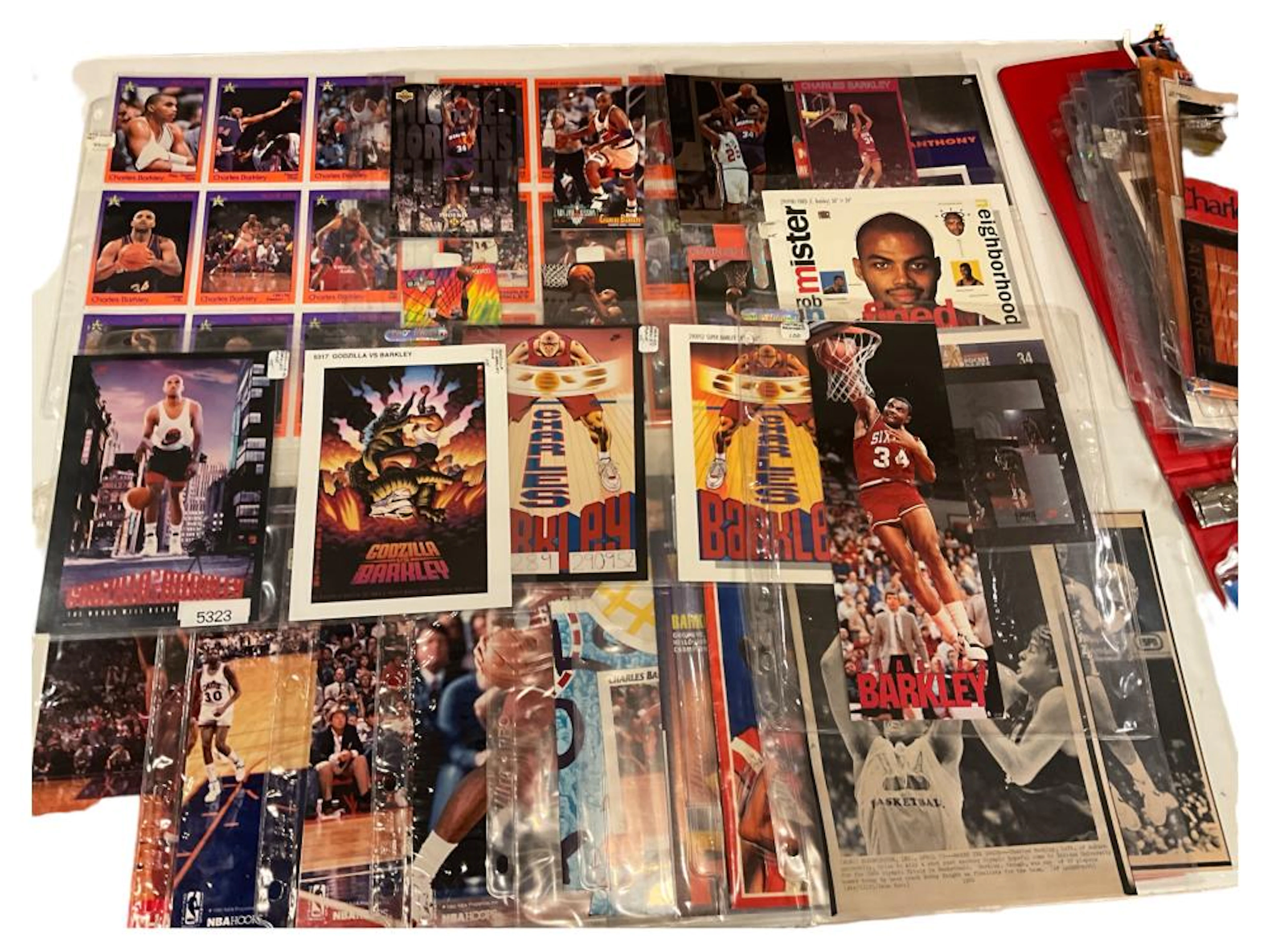 BA Charles Barkley Collectibles & Memorabilia