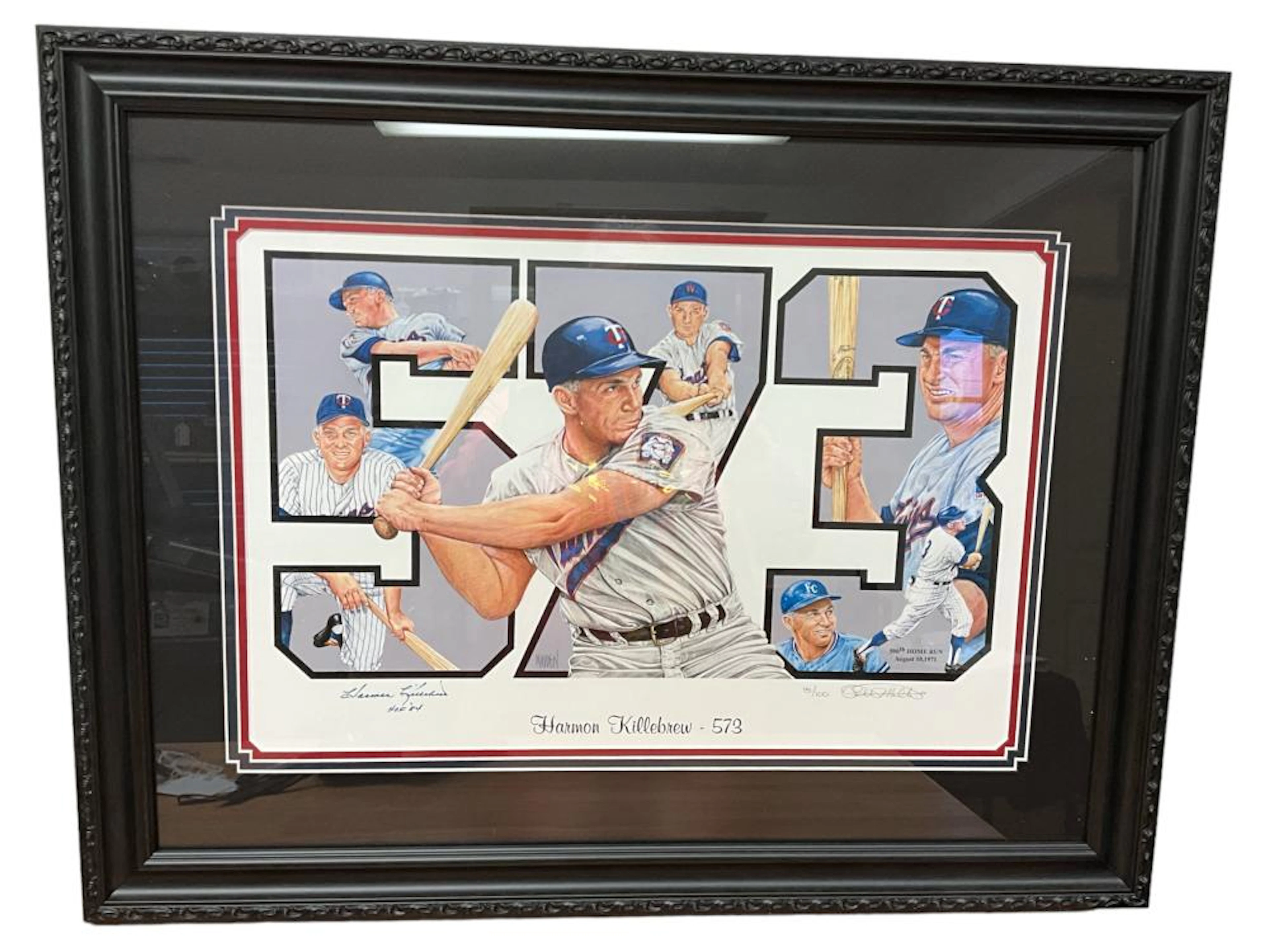 MLB ?Minnesota Twins Harmon Killebrew - 573? Signed