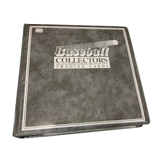 1989-1996 MLB Deion Sanders Baseball Cards & Memorabilia in Deluxe Album