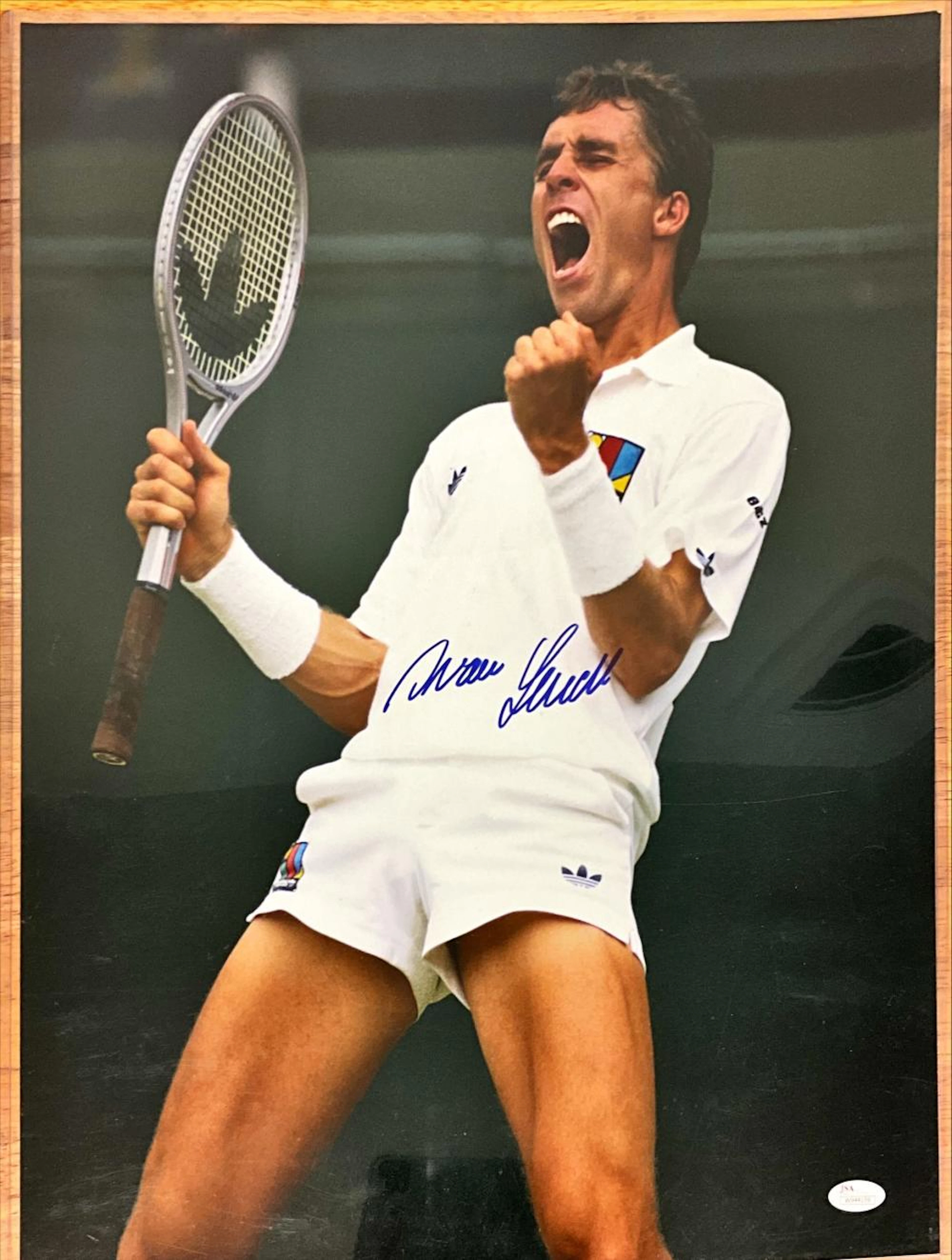 Ivan Lendl Signed Photo with COA 16 x 20 in. (40.6 x 50.8 cm.)