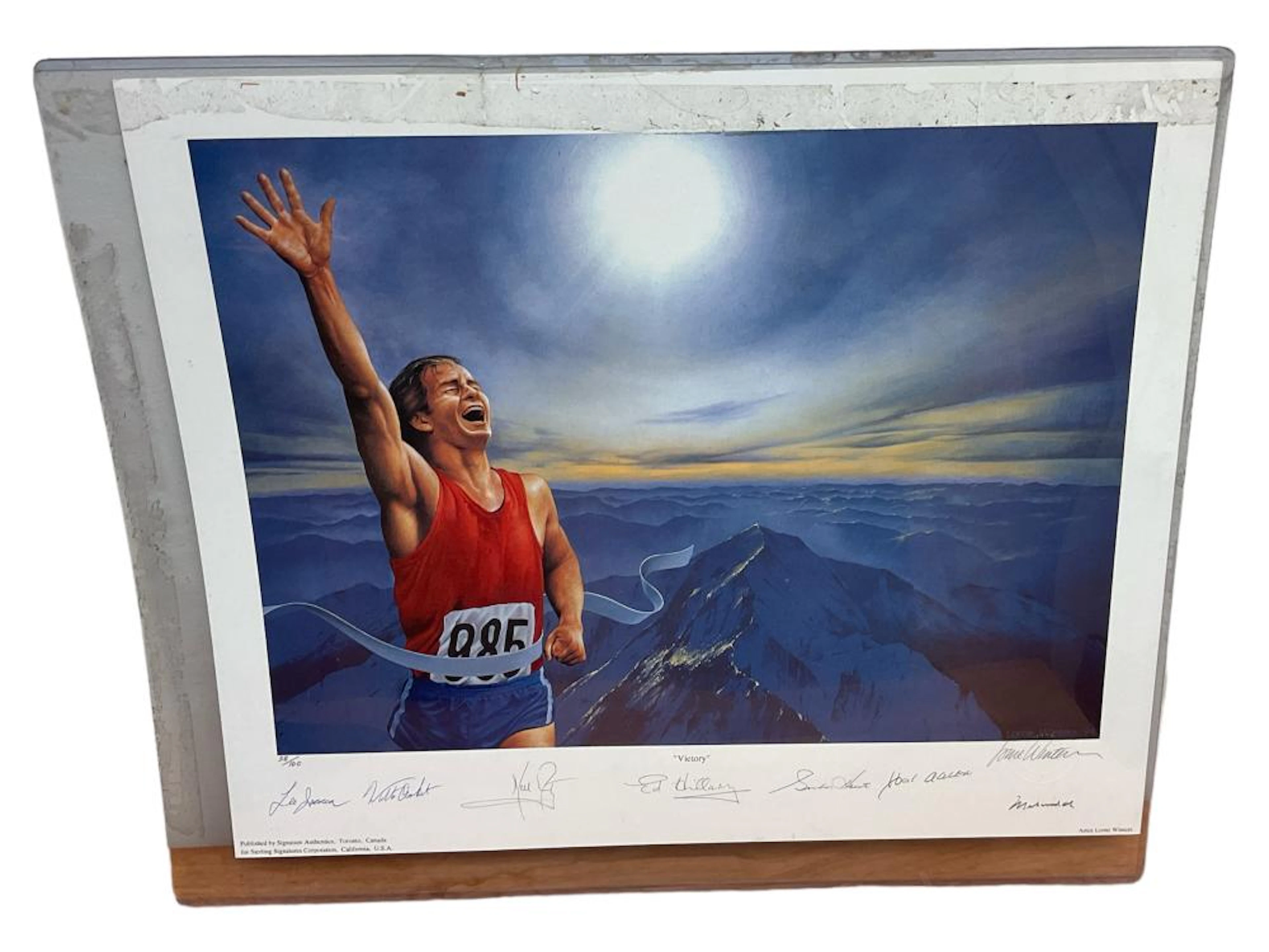 "Victory" Lithograph Signed by Muhammad Ali