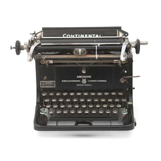 Een "Continental" typmachine.