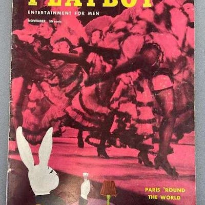 Playboy Magazine November 1954 Barnebys