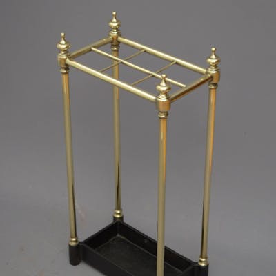 Victorian Brass Umbralla Stand
