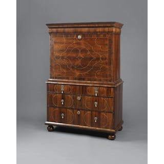 18th century William & Mary fall front desk