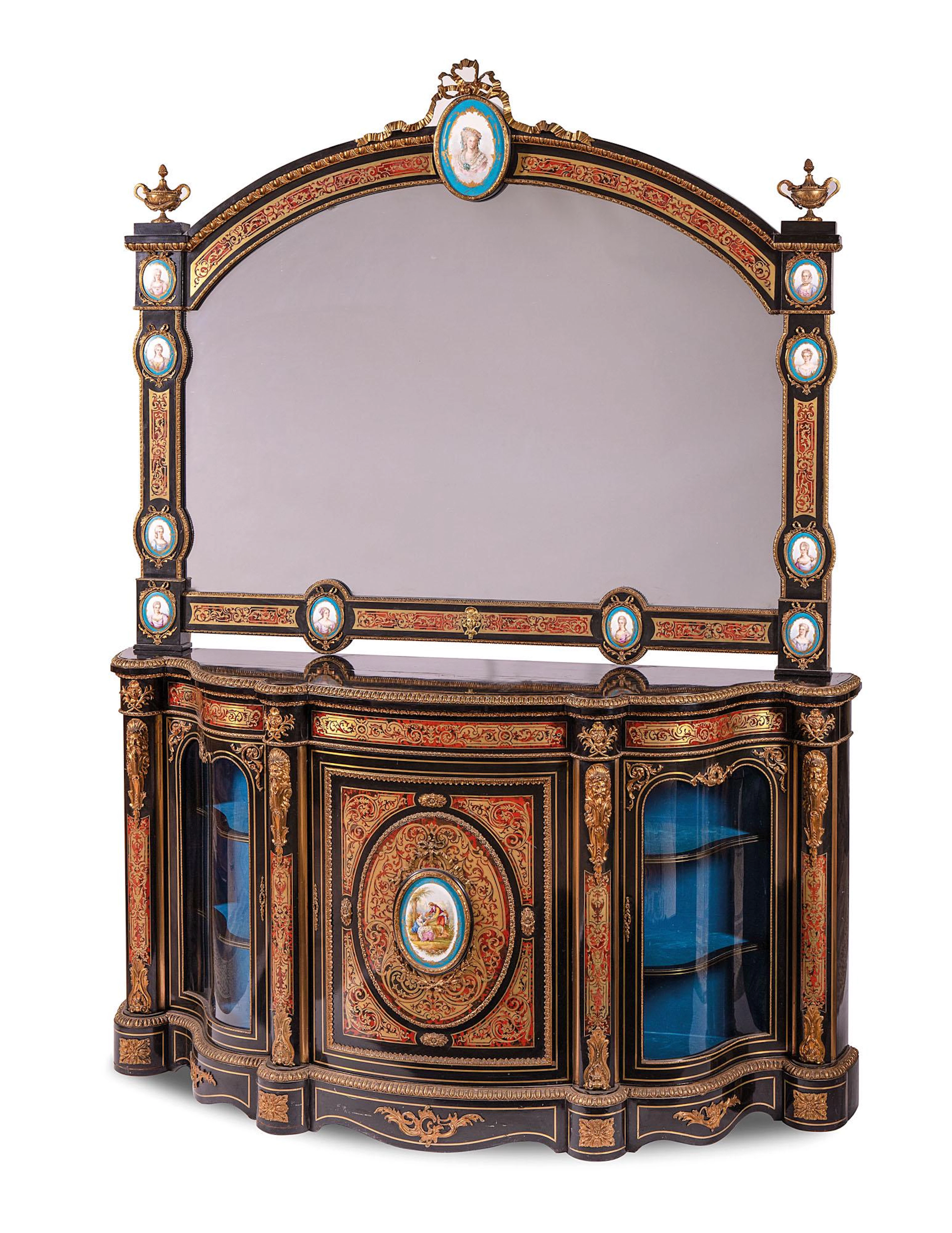 Grande credenza scantonata