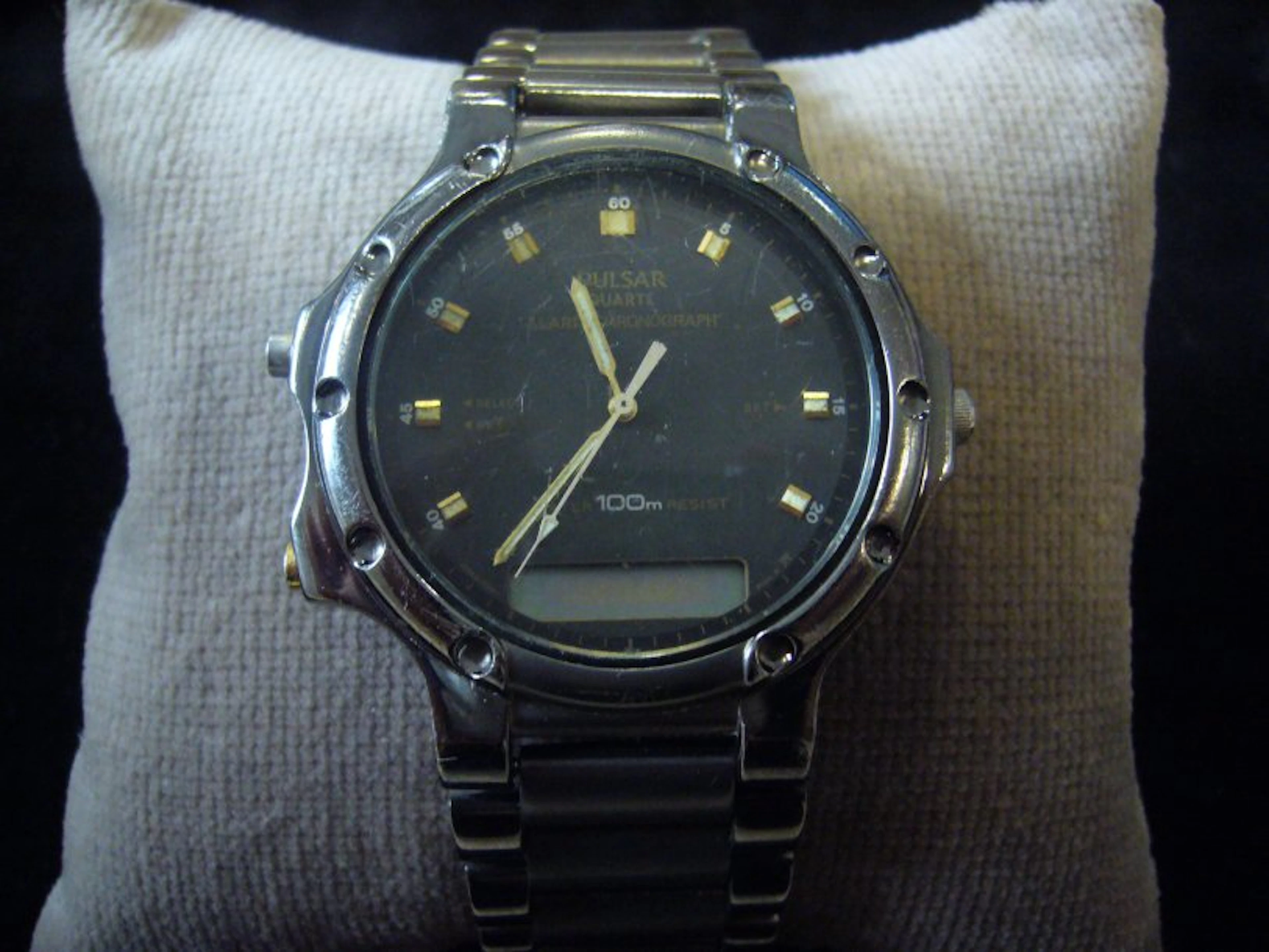 Montre bracelet d'homme de marque Pulsar