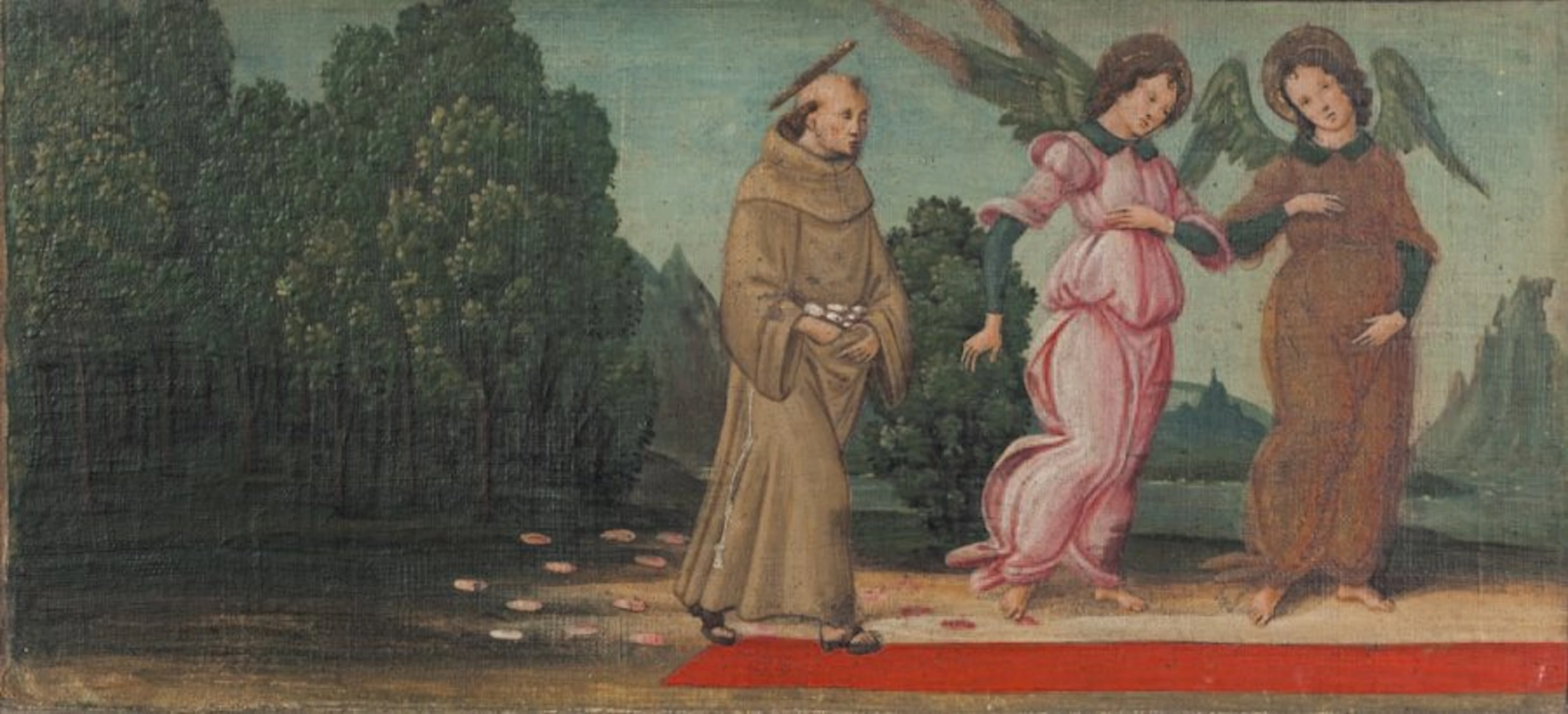 Ecole ITALIENNE du XIXe siècle, dans le goût de Cosimo ROSELLI