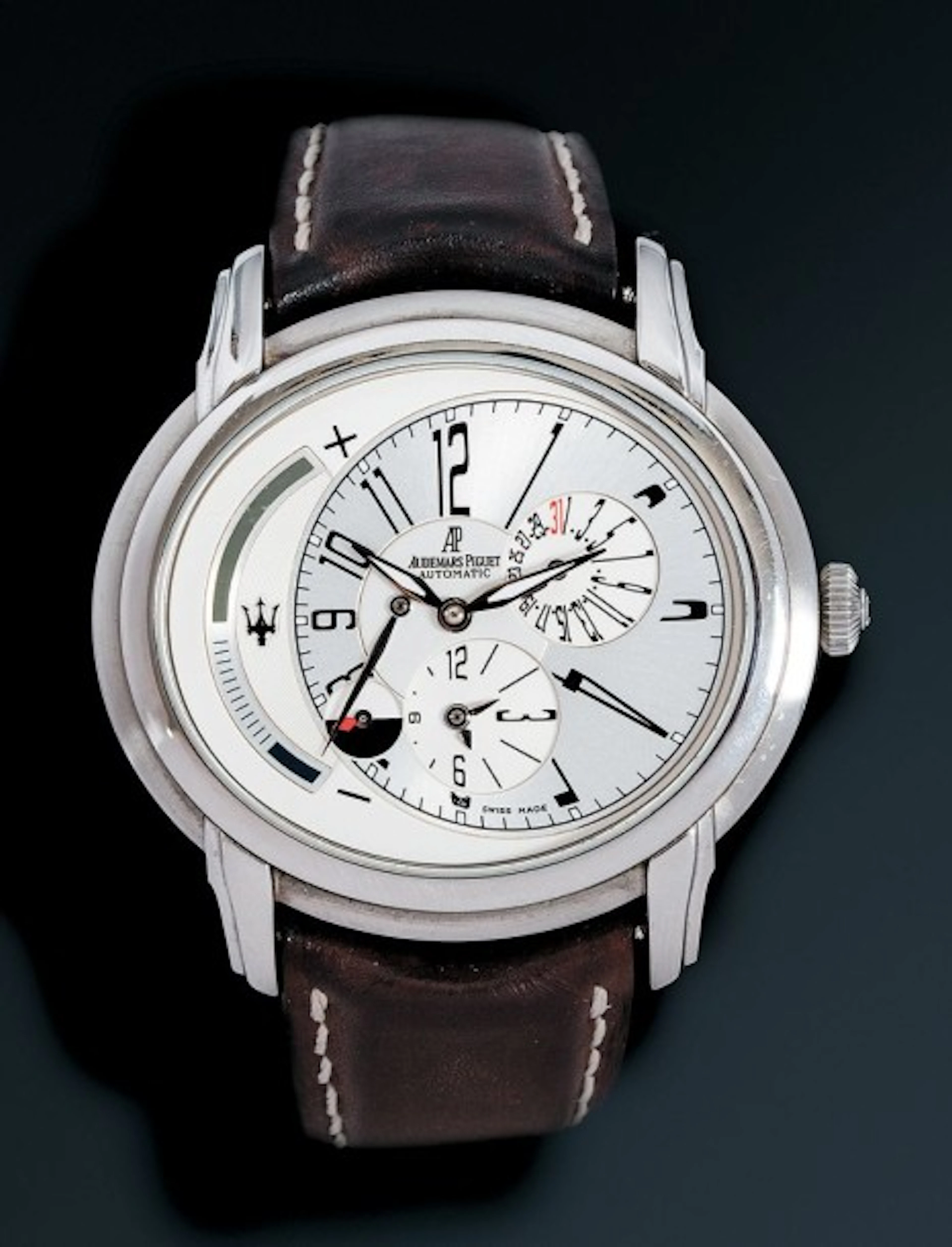 Montre bracelet d'homme en acier automatique Audemars Piguet