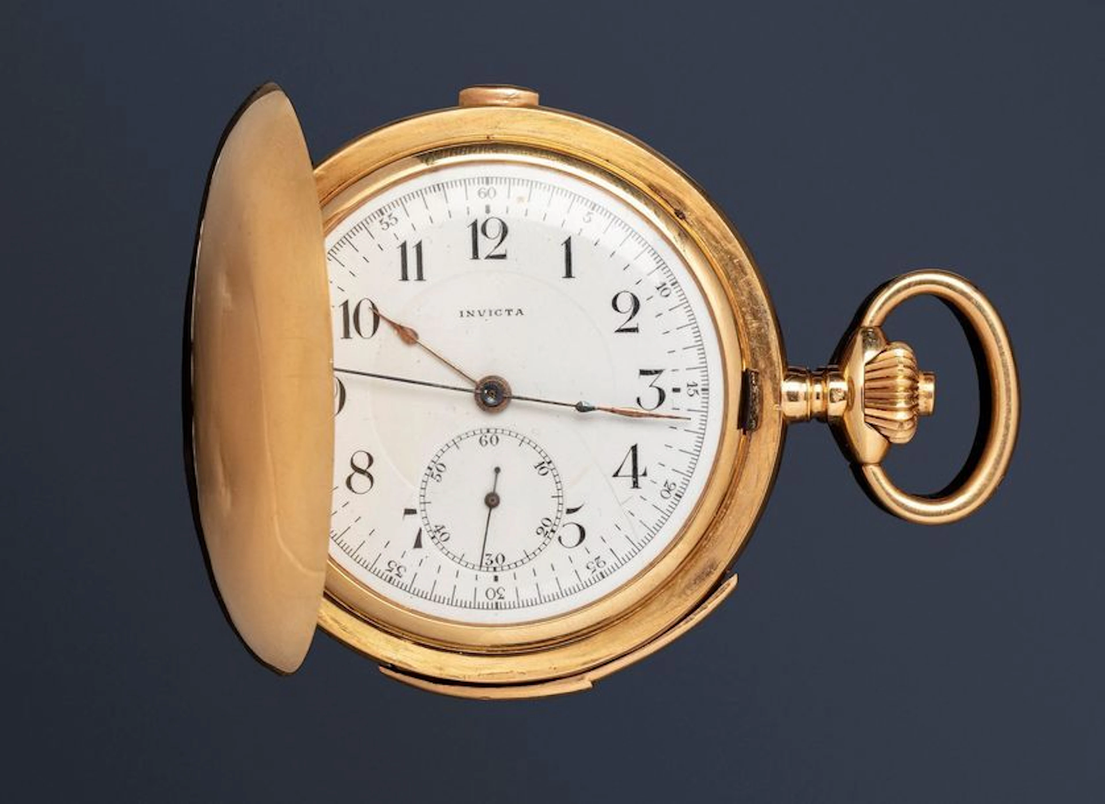 INVICTA Montre de gousset savonette en... - Lot 137 - Rossini