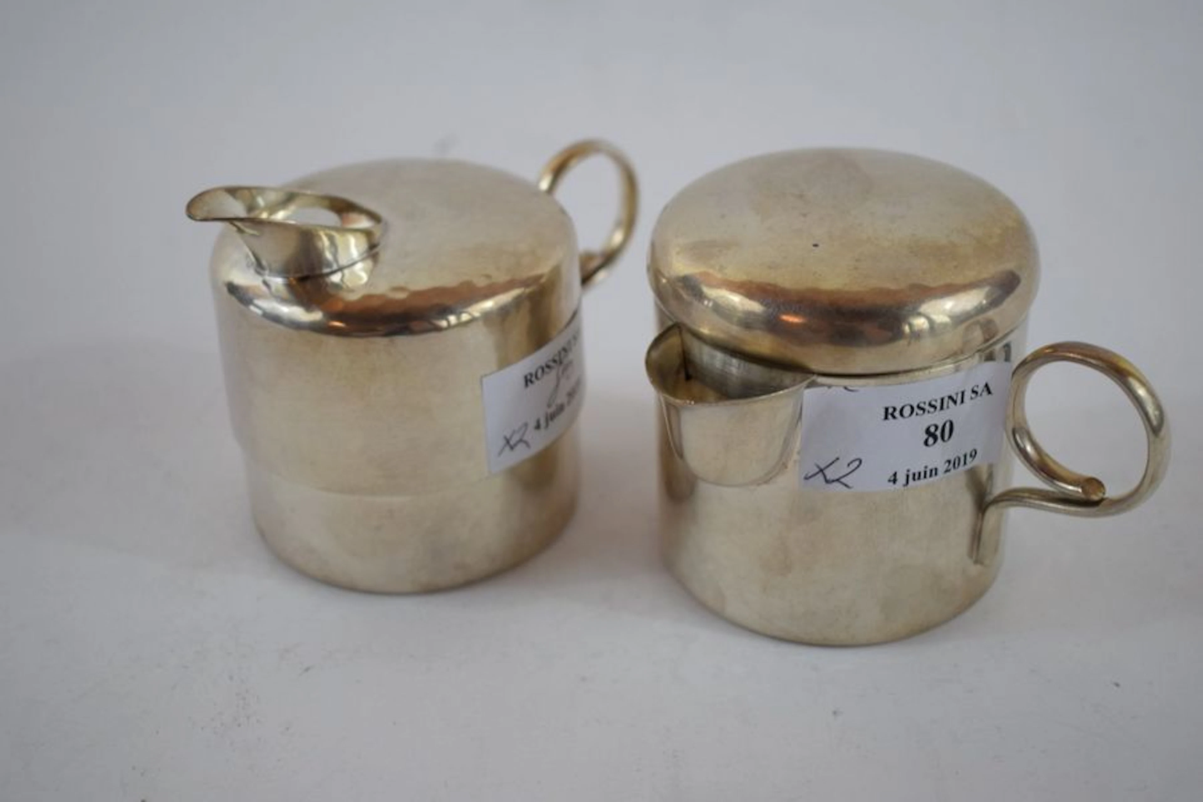 WMF Tasse couverte et petite verseuse en... - Lot 80 - Rossini