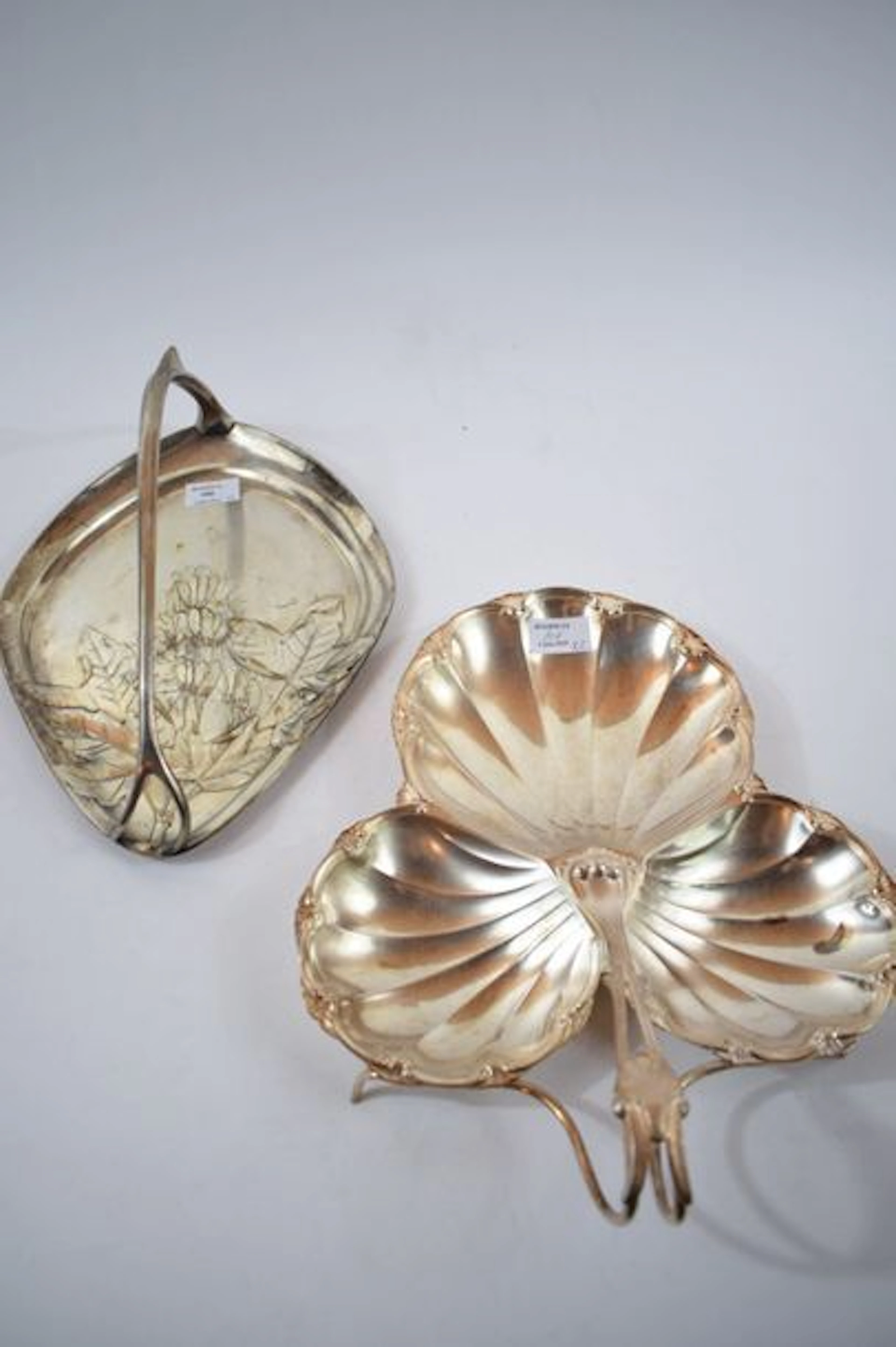 WMF Lot composé de deux coupes présentoirs... - Lot 106 - Rossini