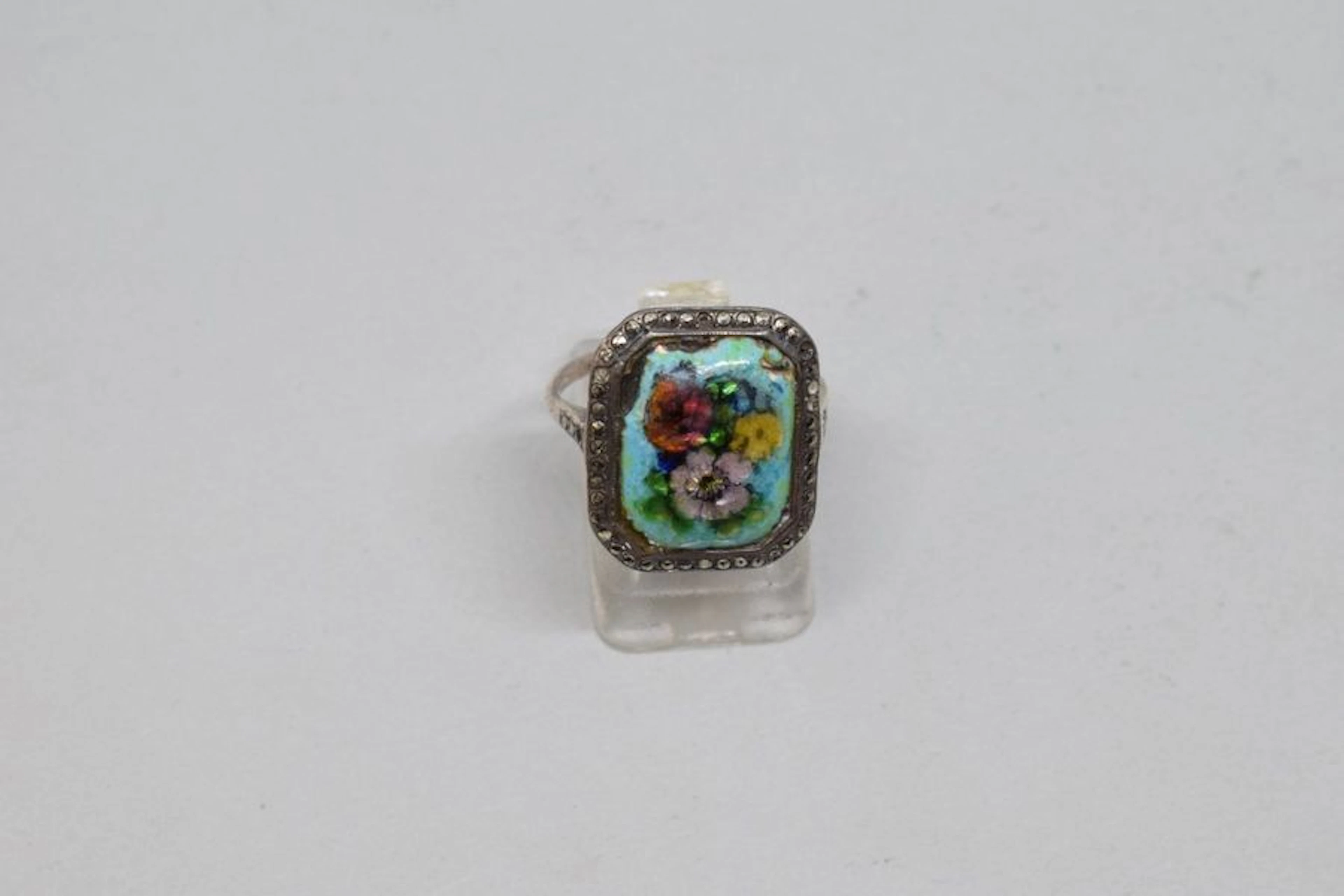 Camille Fauré (1874-1956) Bague en argent... - Lot 428 - Rossini