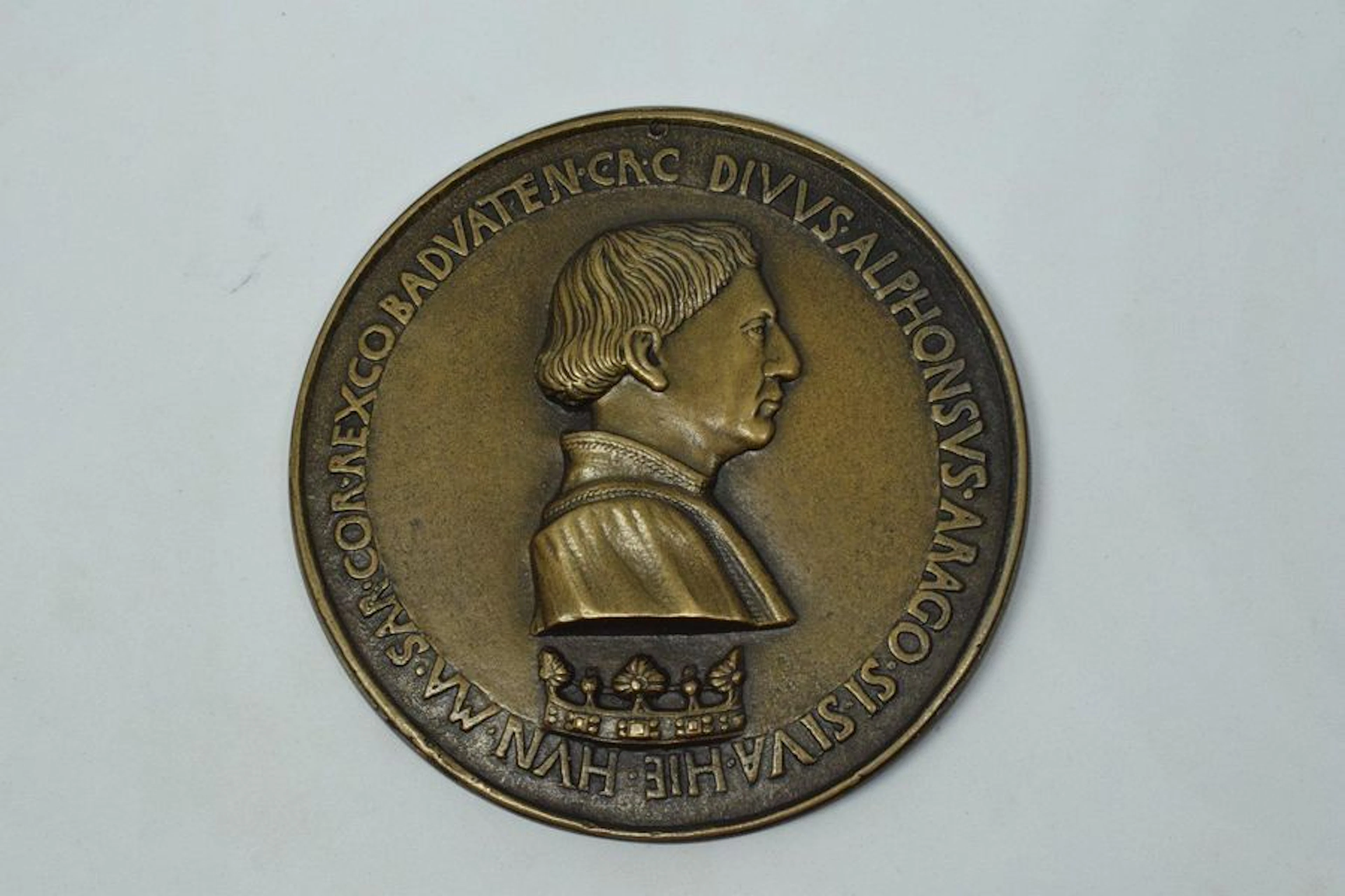 Médaille en bronze à l'effigie du roi Alphonse... - Lot 43 - Rossini