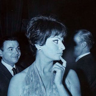Sophia Loren Tirage vintage sur papier Baryté format 32 x 25 cm