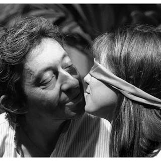 Serge Gainsbourg et Jane Birkin 1974 Tirage sur papier...