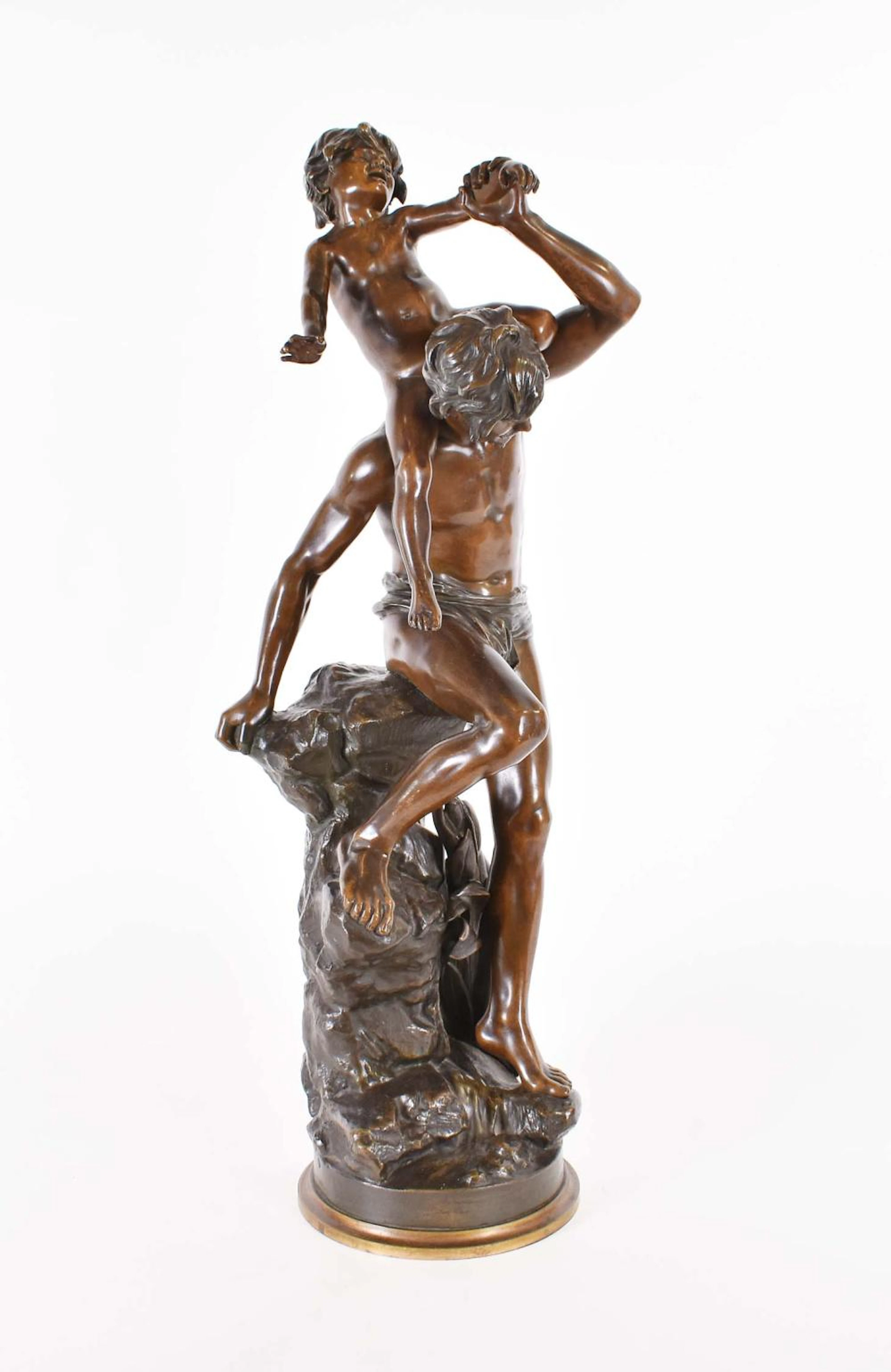 GASTON VEUVENOT LEROUX (French. 1854-1942) BRONZE