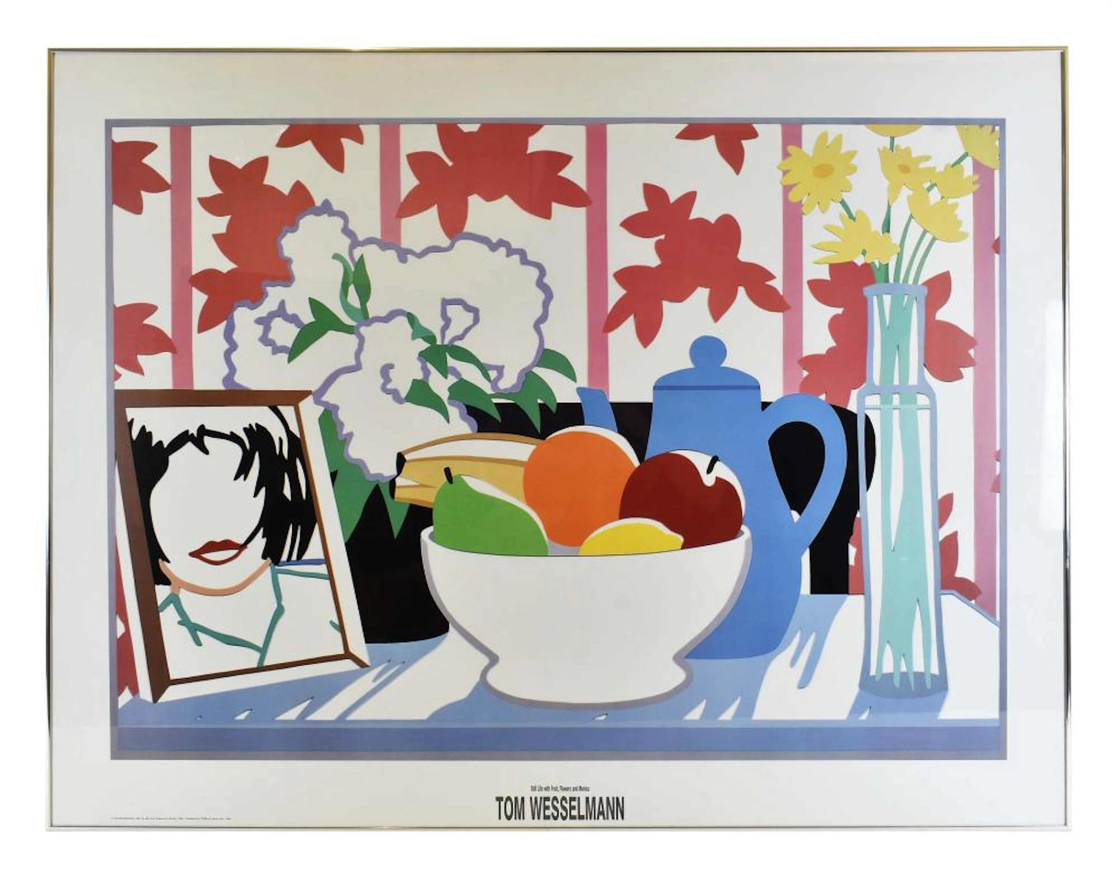 TOM WESSELMAN (American. b. 1931) EXHIBITION PRINT