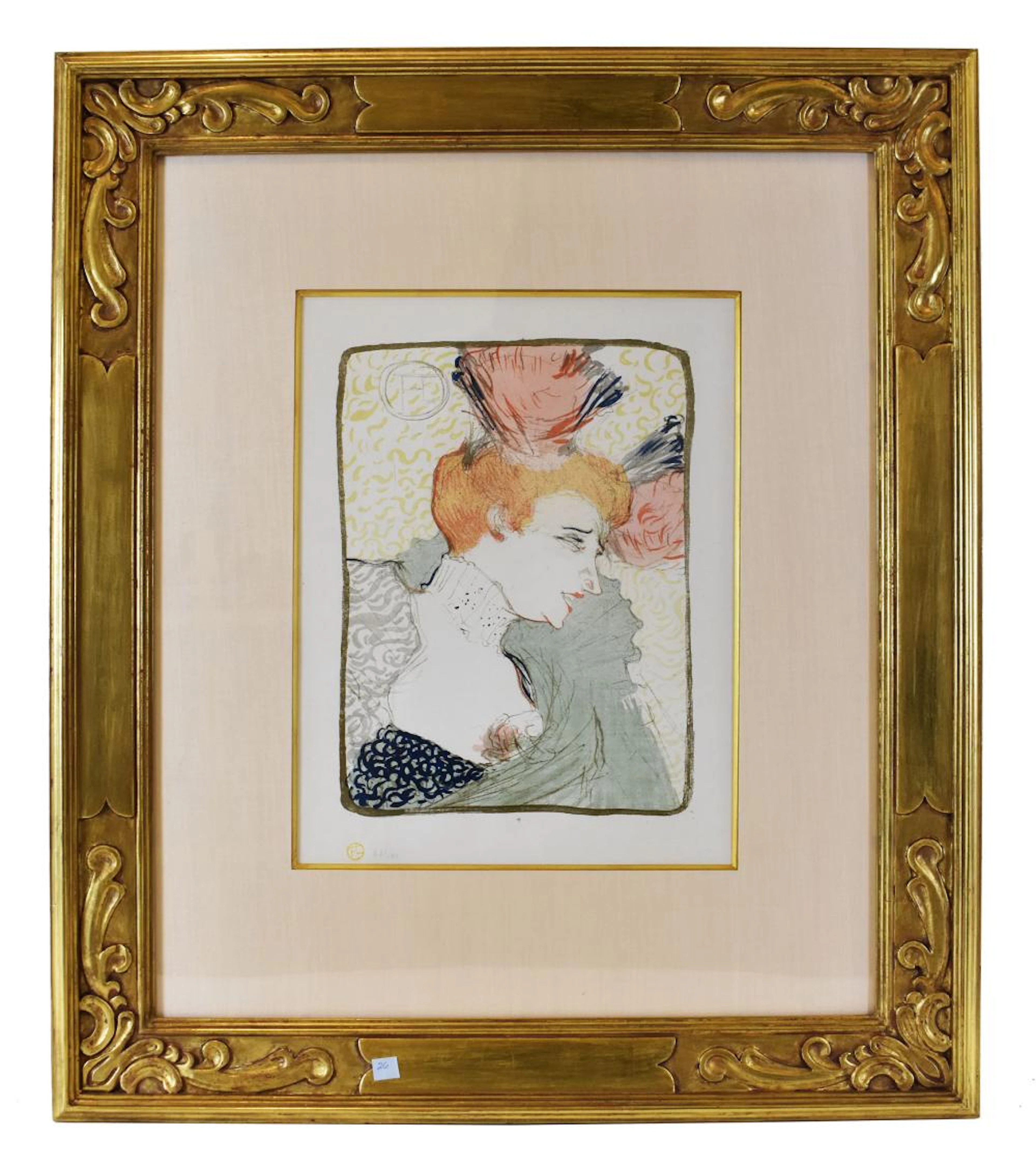 HENRI TOULOUSE LAUTREC (French. 1864-1901)