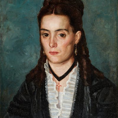 Cir of Edouard Manet, Portrait of a young woman