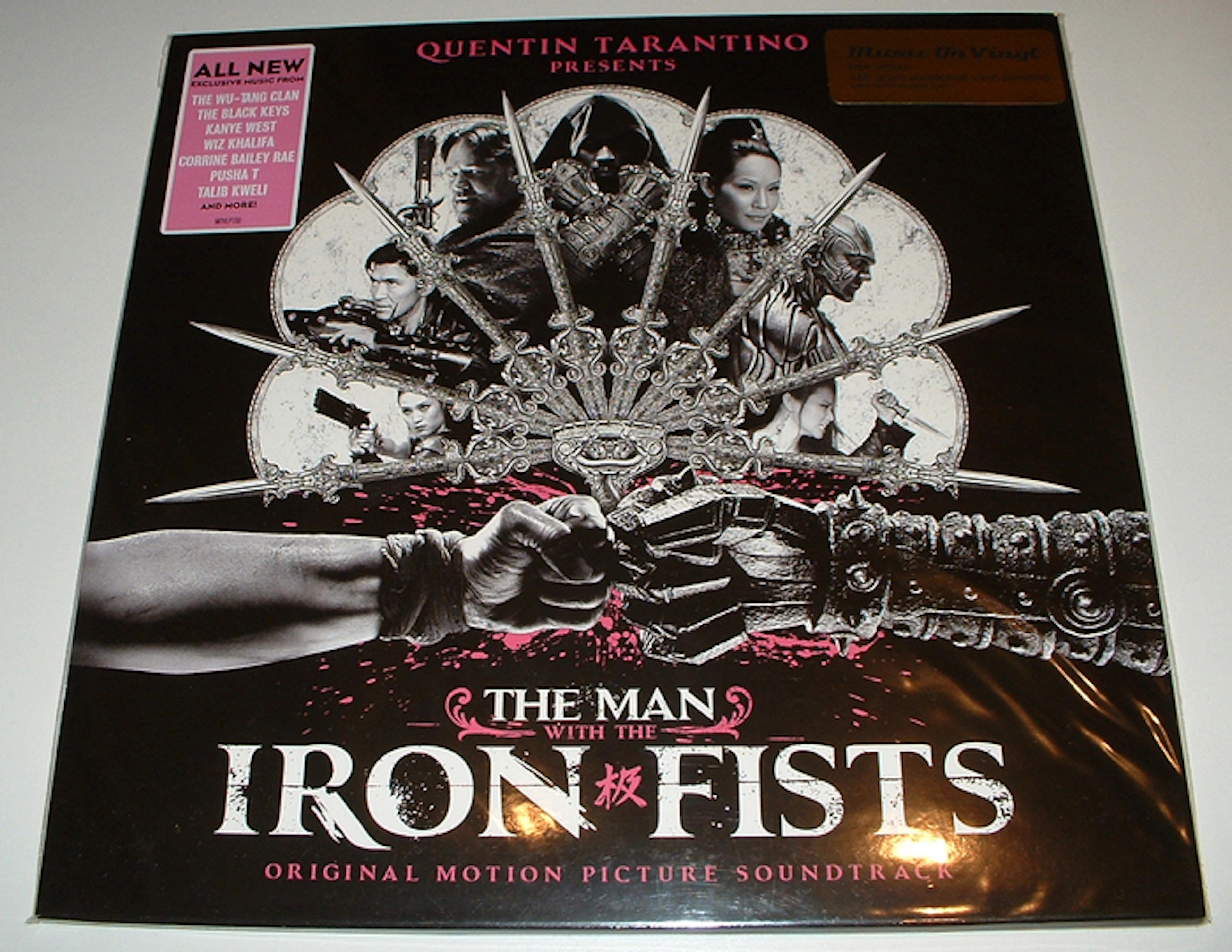 Quentin Tarantino Presents - The Man With The Iron Fists 2LP